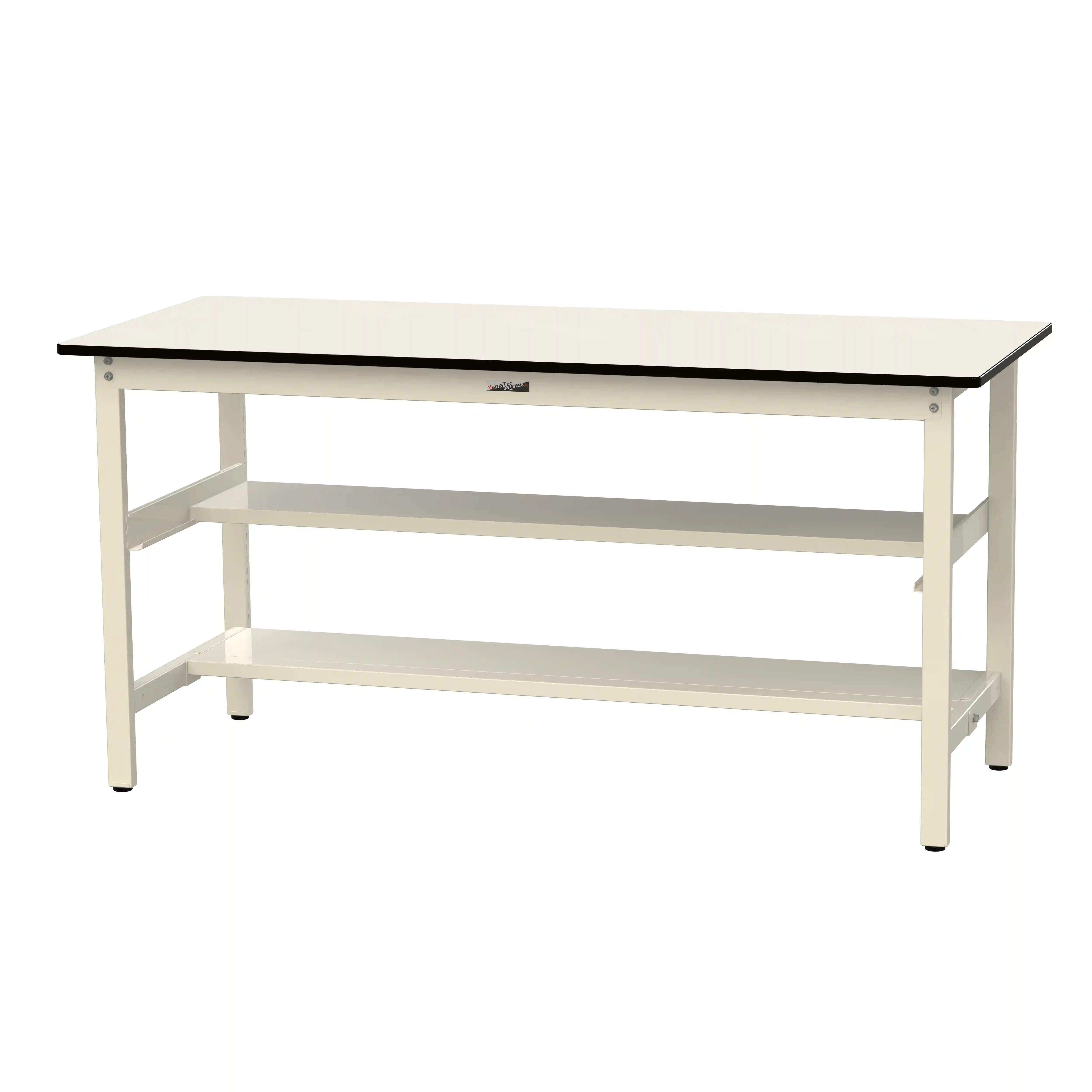 500シリーズ 固定式 中間棚付 H900mm（上下段半面棚板）