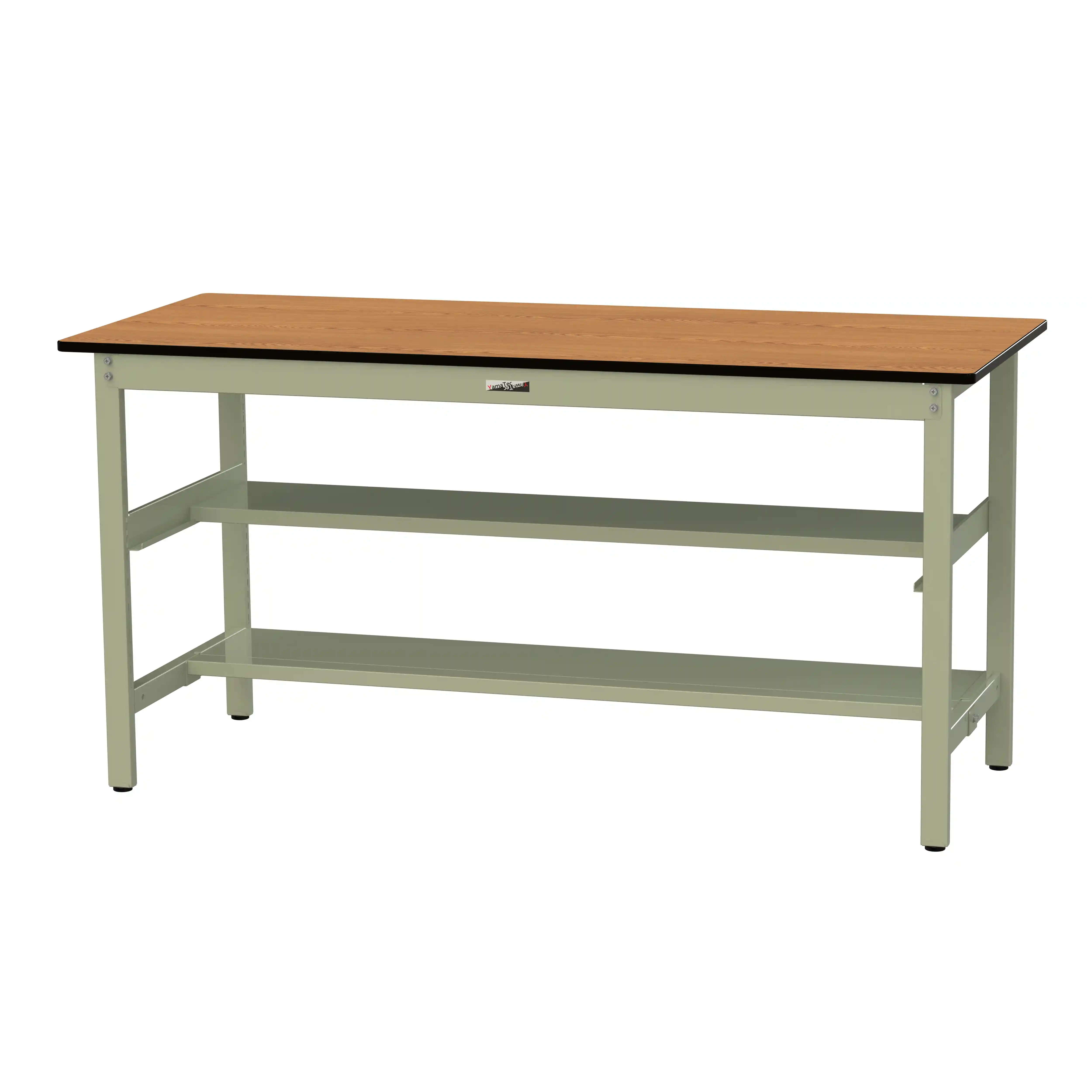 500シリーズ 固定式 中間棚付 H900mm(上下段半面棚板)