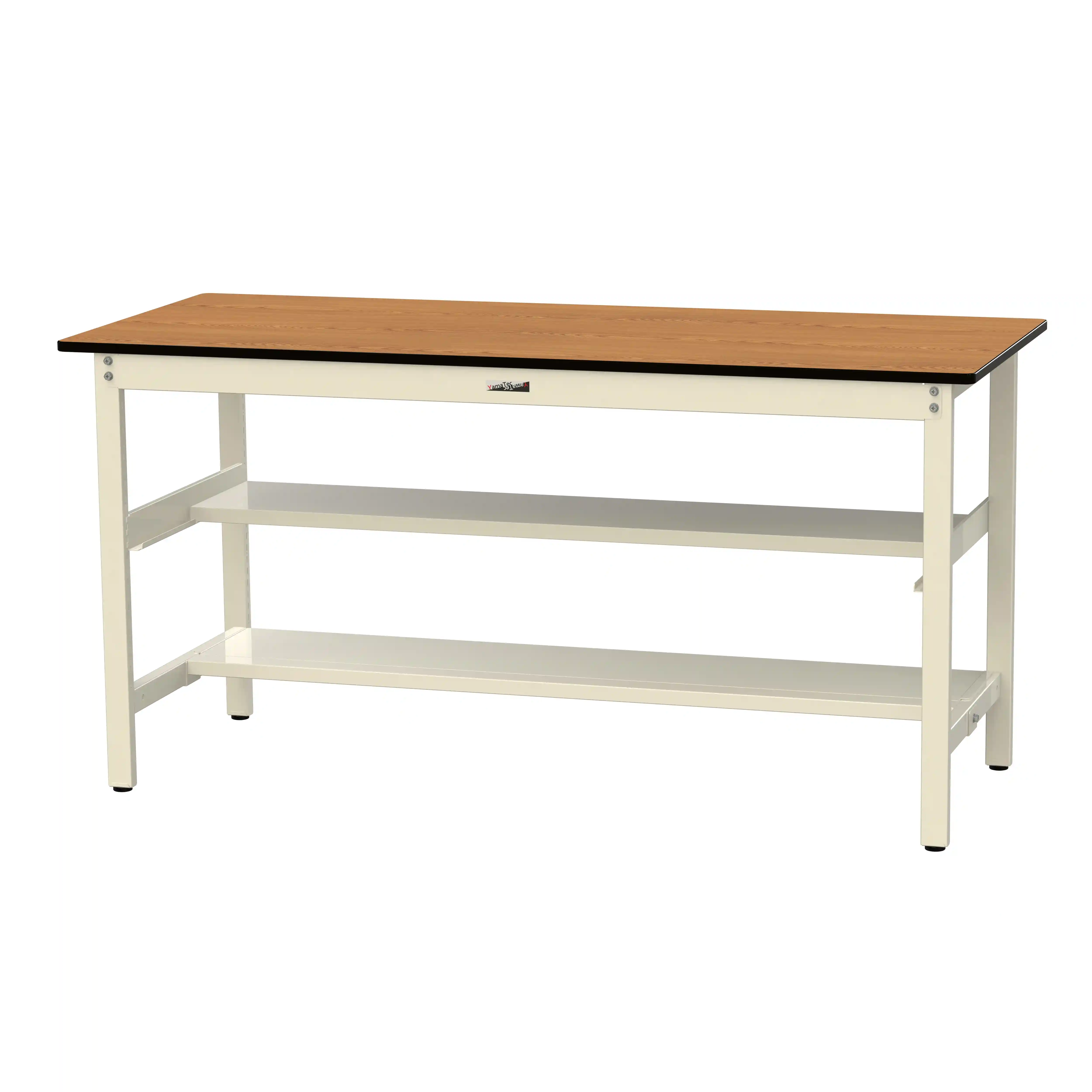 500シリーズ 固定式 中間棚付 H900mm(上下段半面棚板)