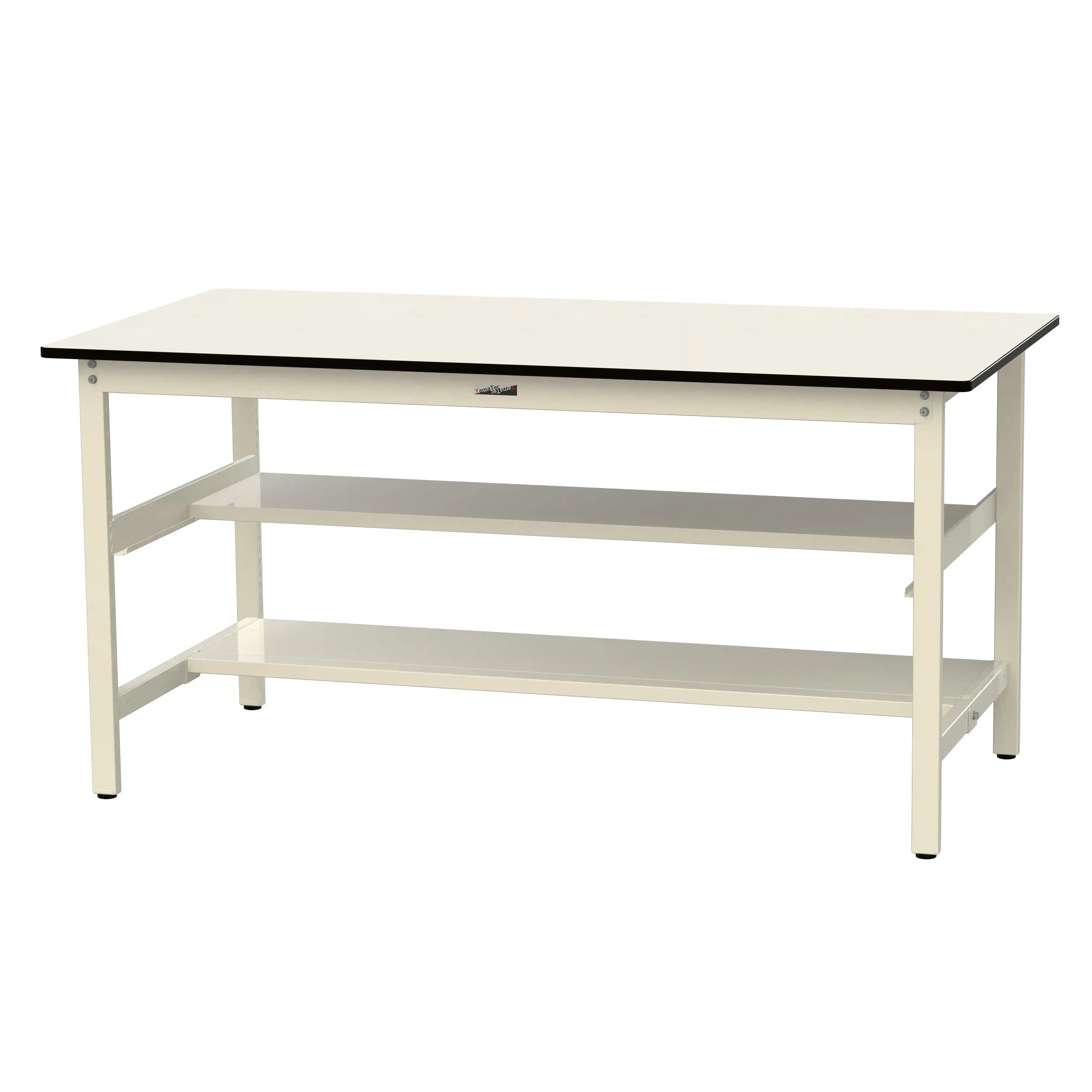 500シリーズ 固定式 中間棚付 H900mm(上下段半面棚板)