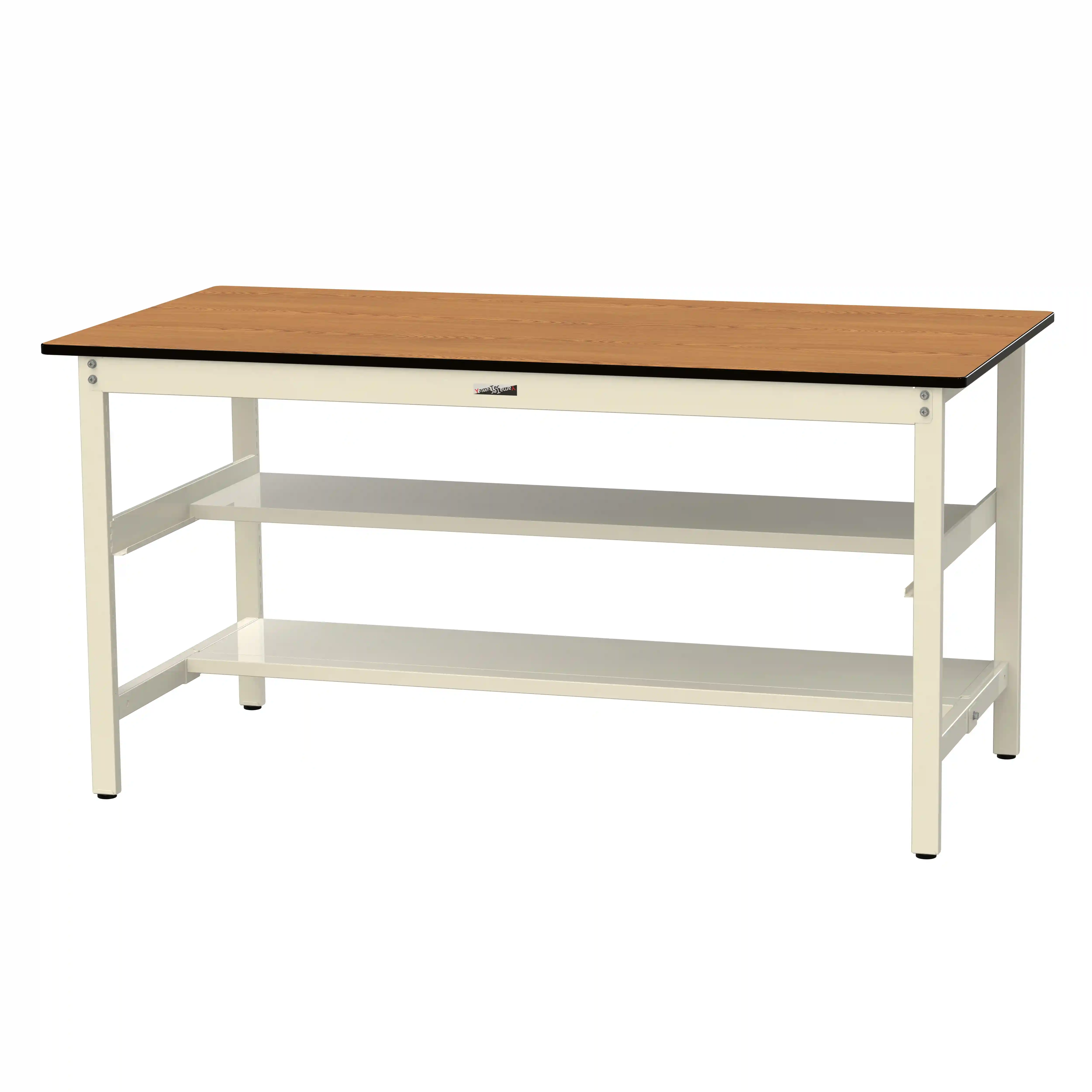 500シリーズ 固定式 中間棚付 H900mm（上下段半面棚板）