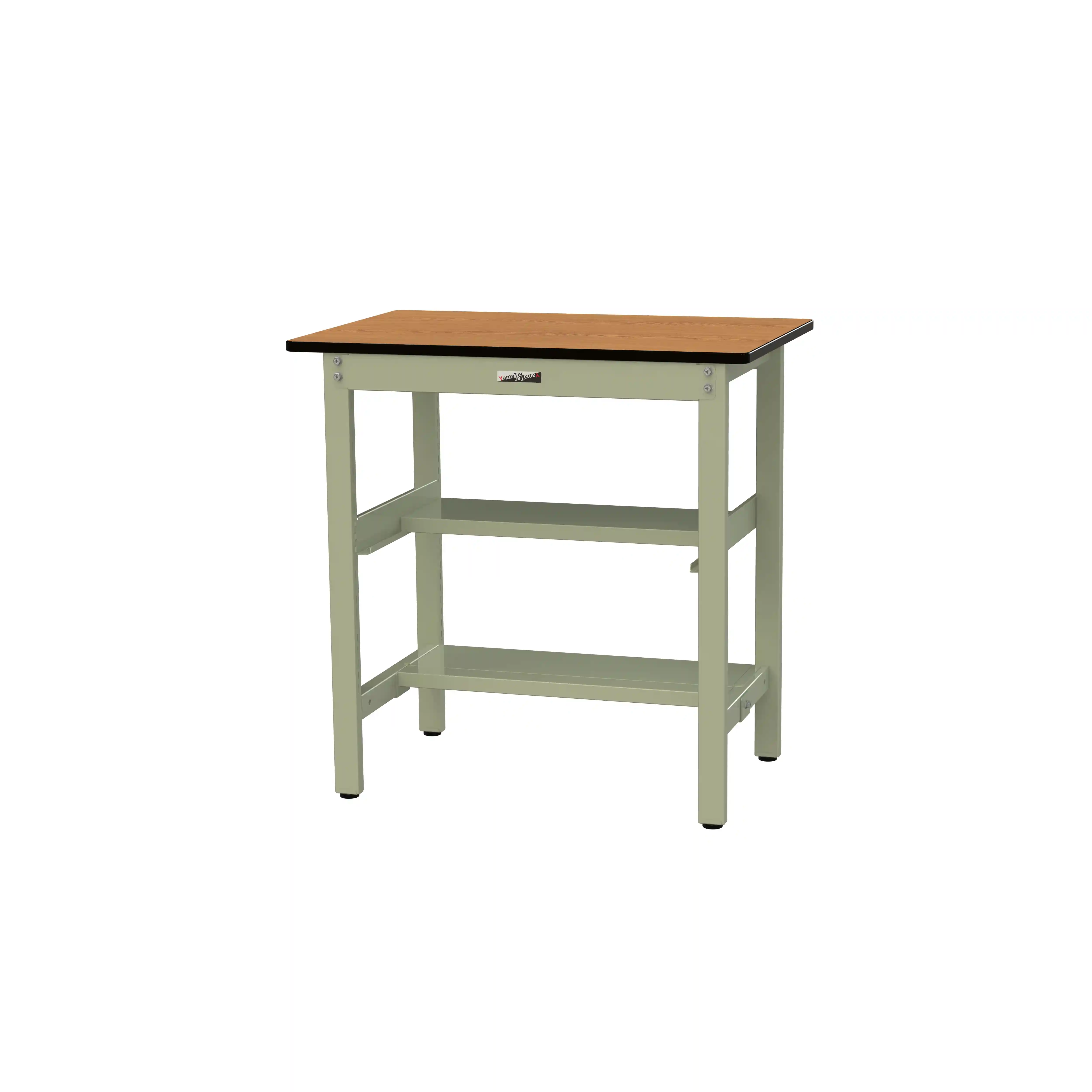 500シリーズ 固定式 中間棚付 H900mm(上下段半面棚板)