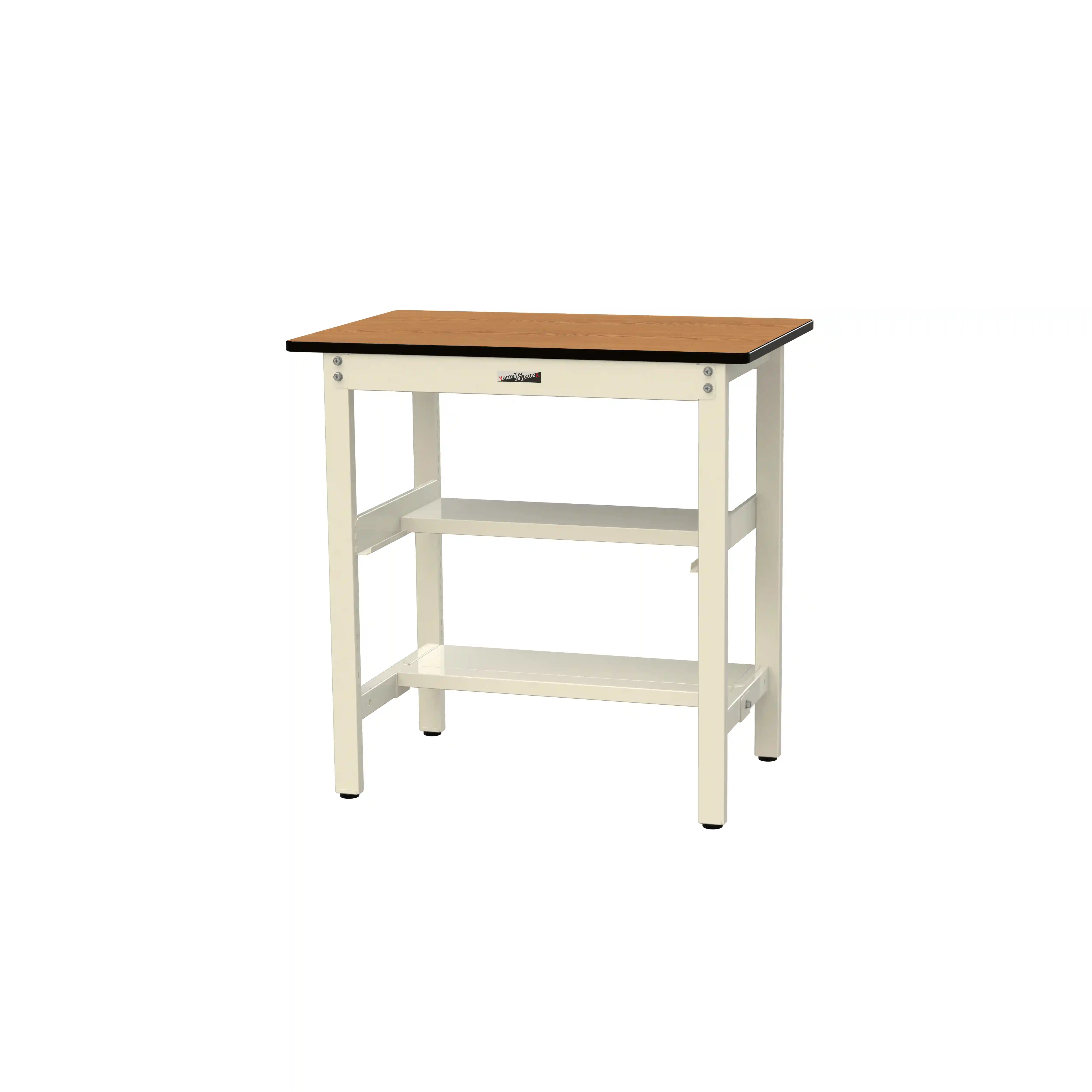 500シリーズ 固定式 中間棚付 H900mm(上下段半面棚板)