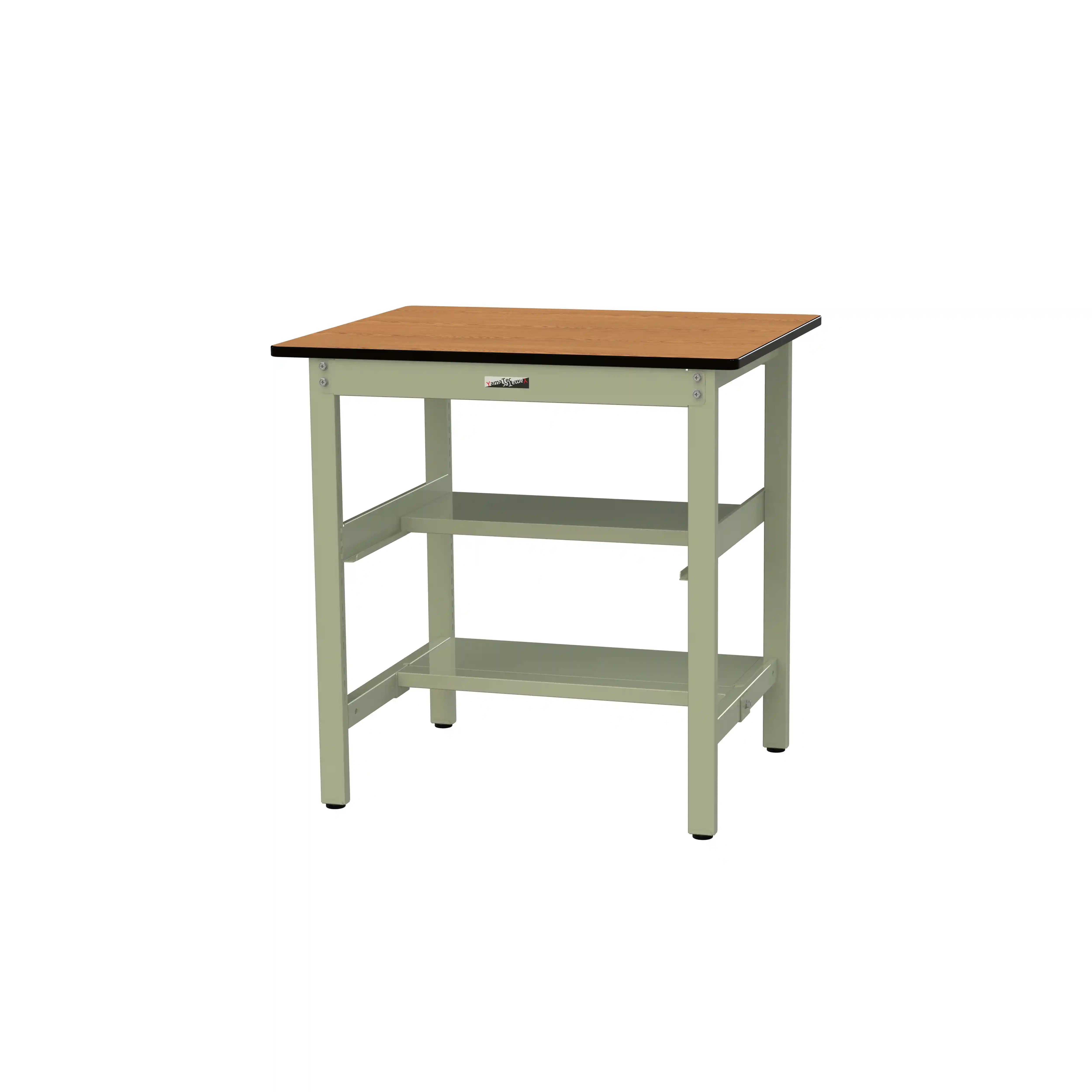 500シリーズ 固定式 中間棚付 H900mm（上下段半面棚板）