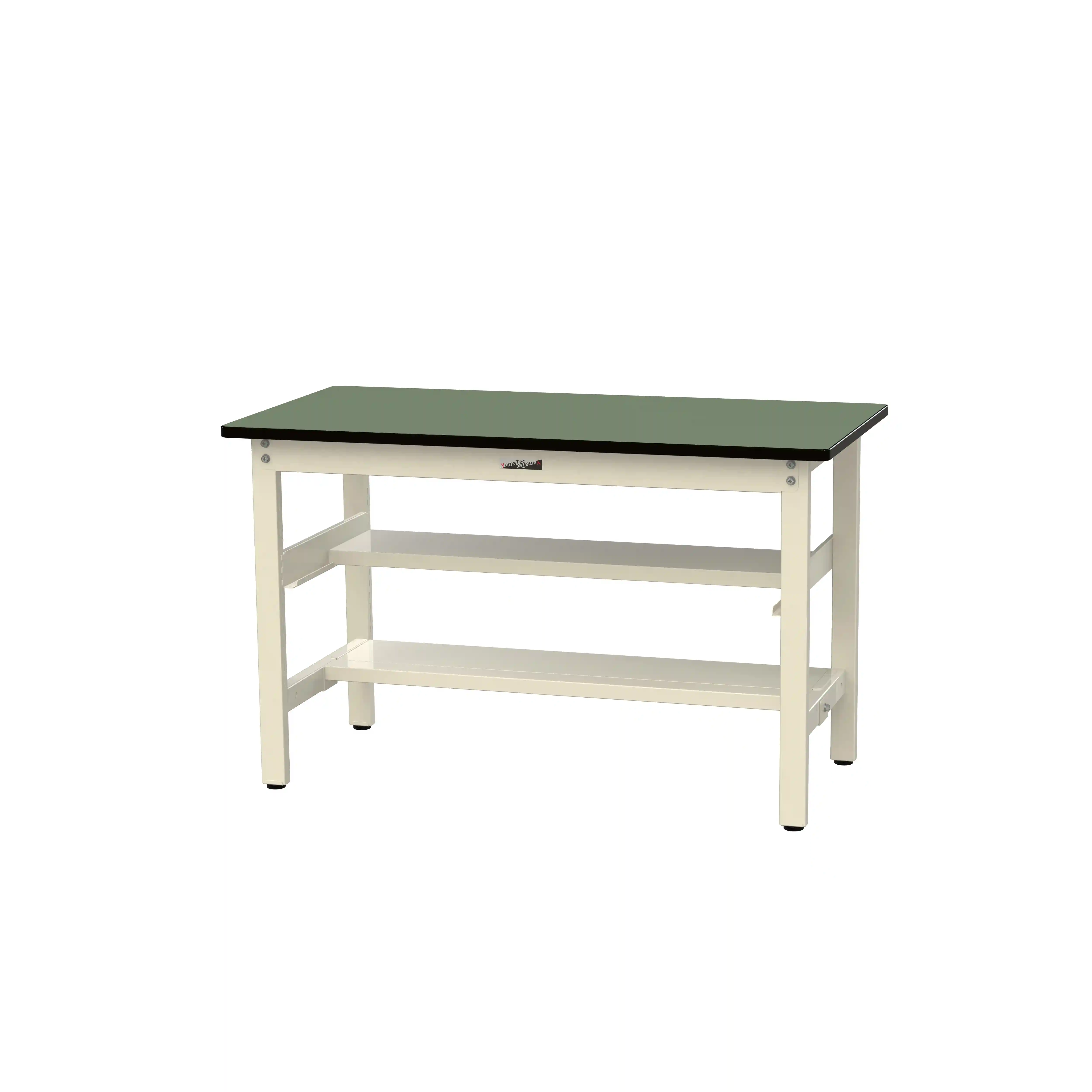 500シリーズ 固定式 中間棚付 H740mm(上下段半面棚板)