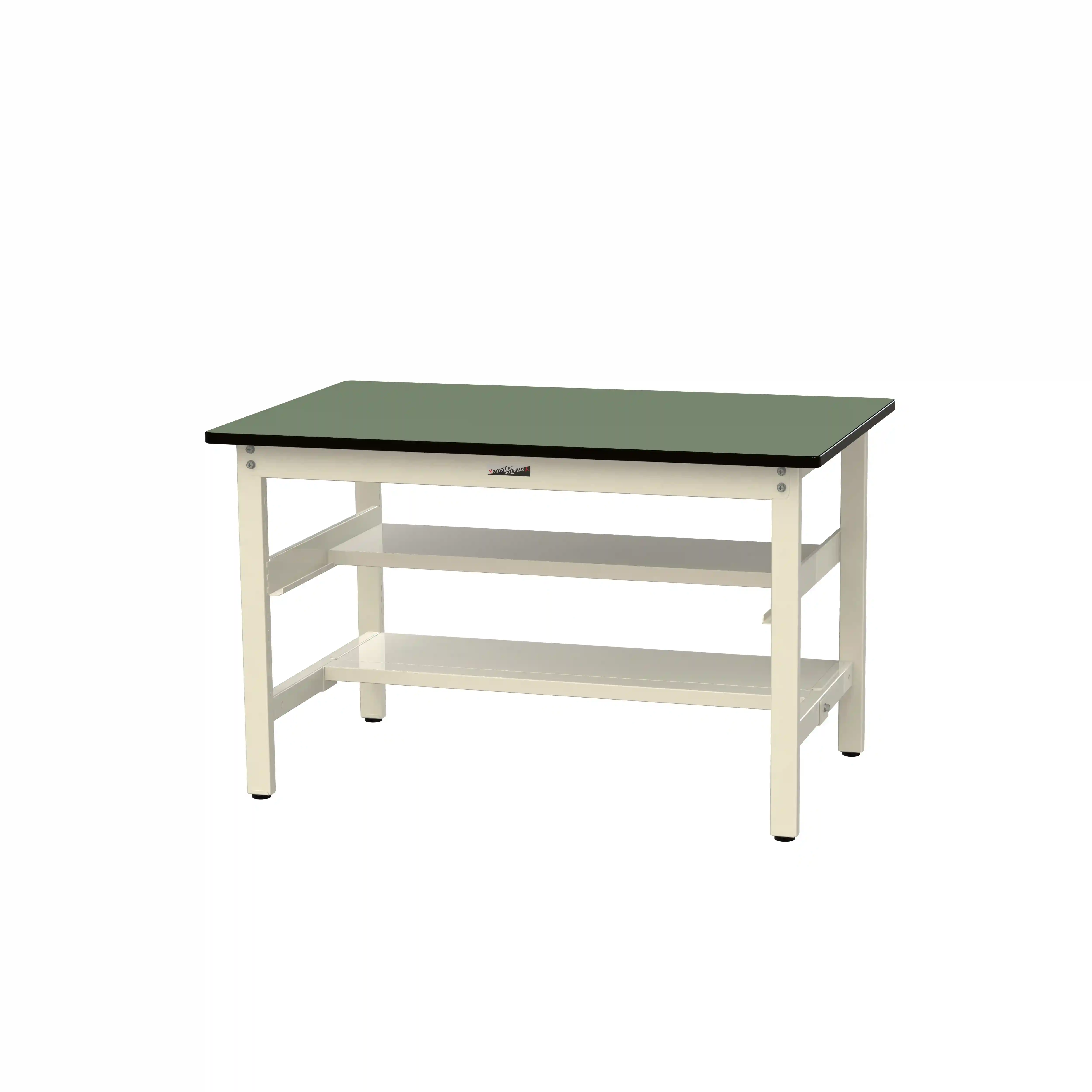 500シリーズ 固定式 中間棚付 H740mm(上下段半面棚板)