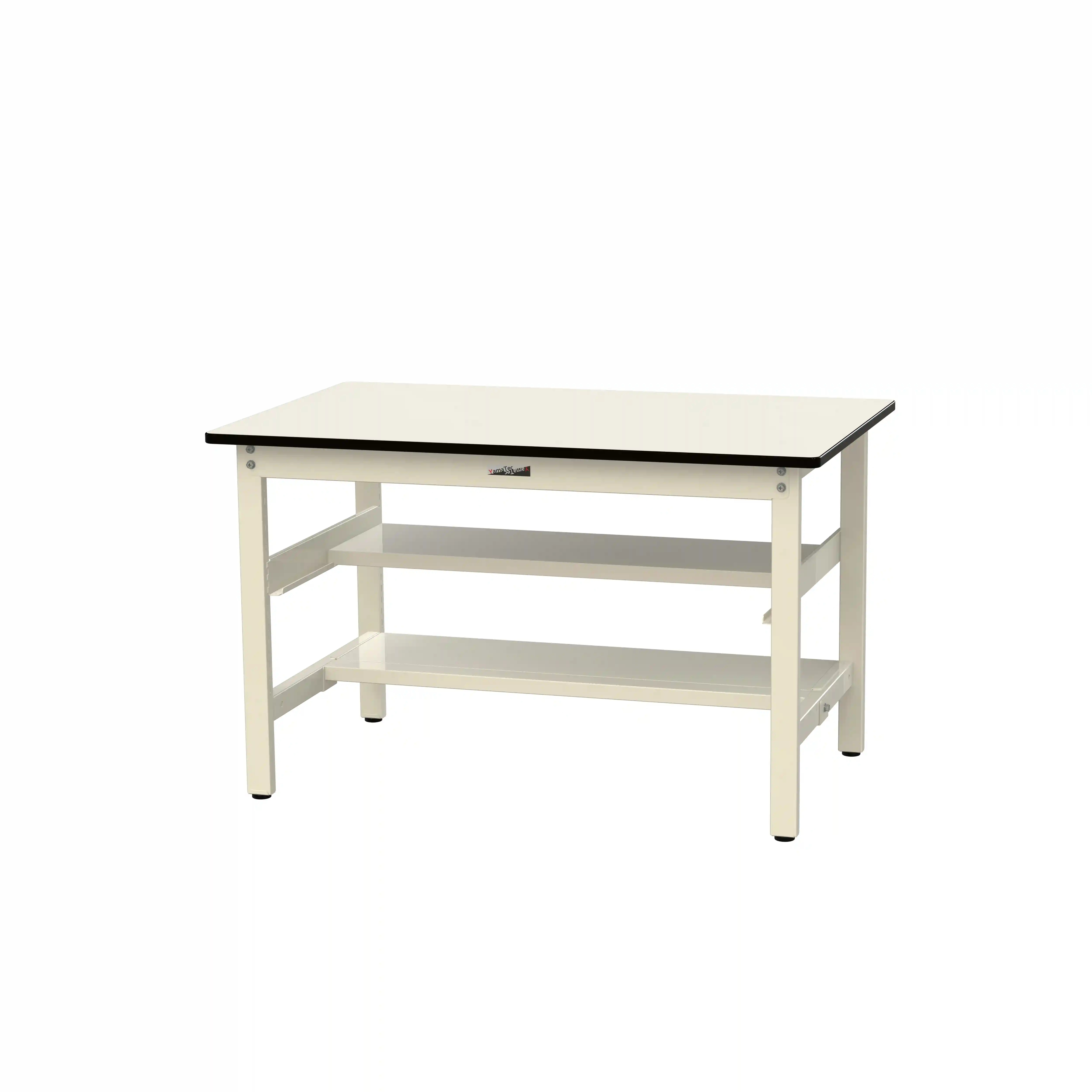 500シリーズ 固定式 中間棚付 H740mm（上下段半面棚板）