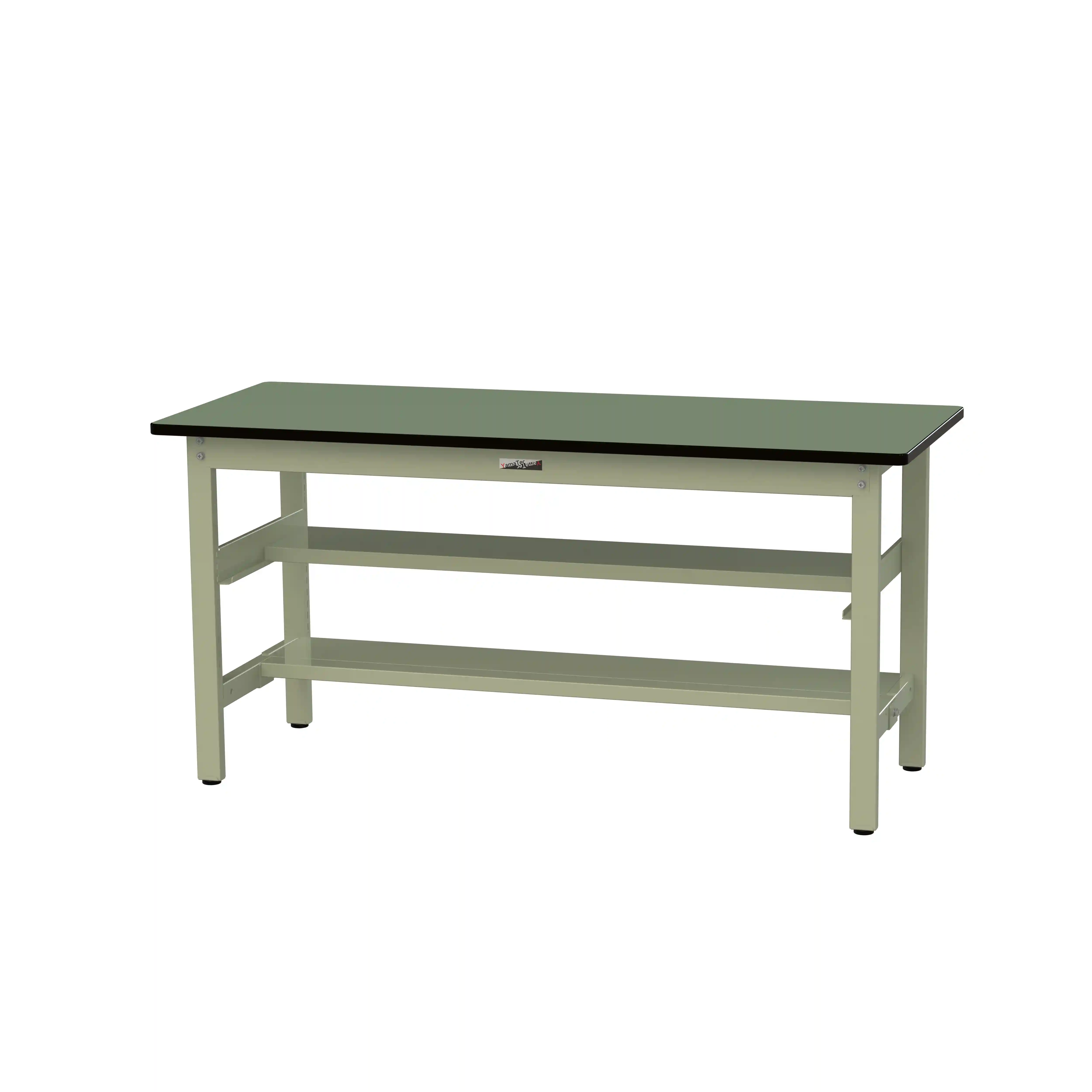 500シリーズ 固定式 中間棚付 H740mm(上下段半面棚板)