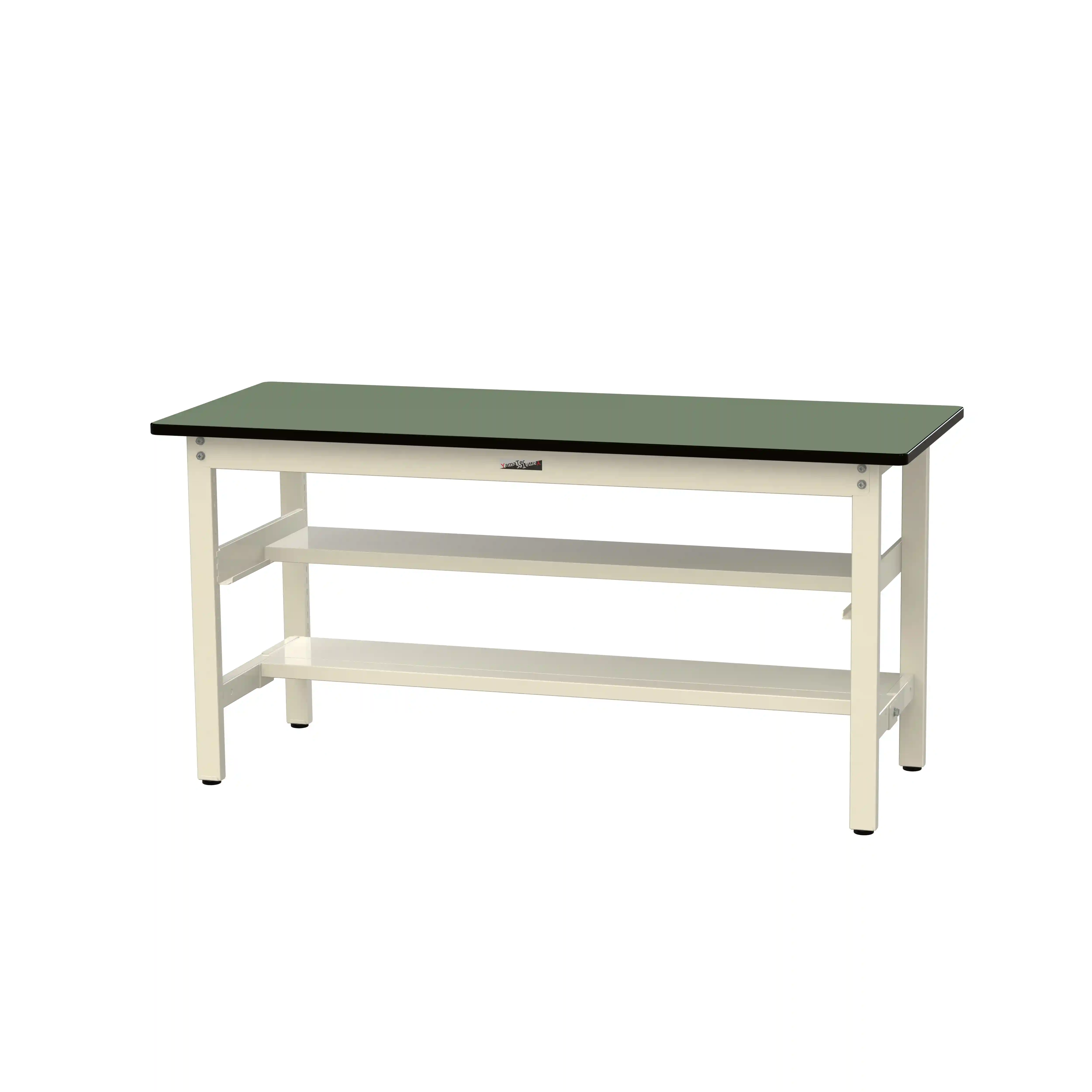 500シリーズ 固定式 中間棚付 H740mm(上下段半面棚板)