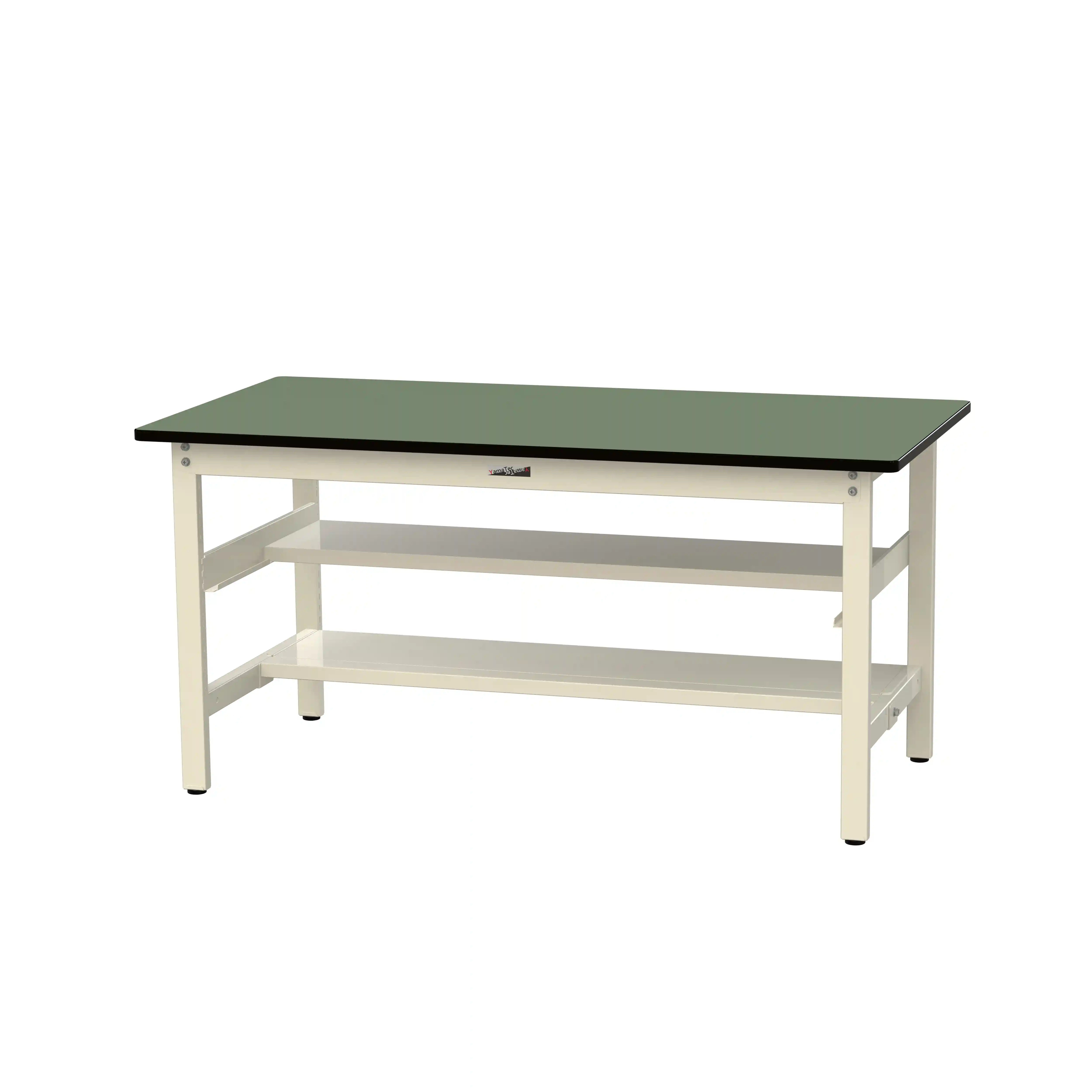 500シリーズ 固定式 中間棚付 H740mm(上下段半面棚板)