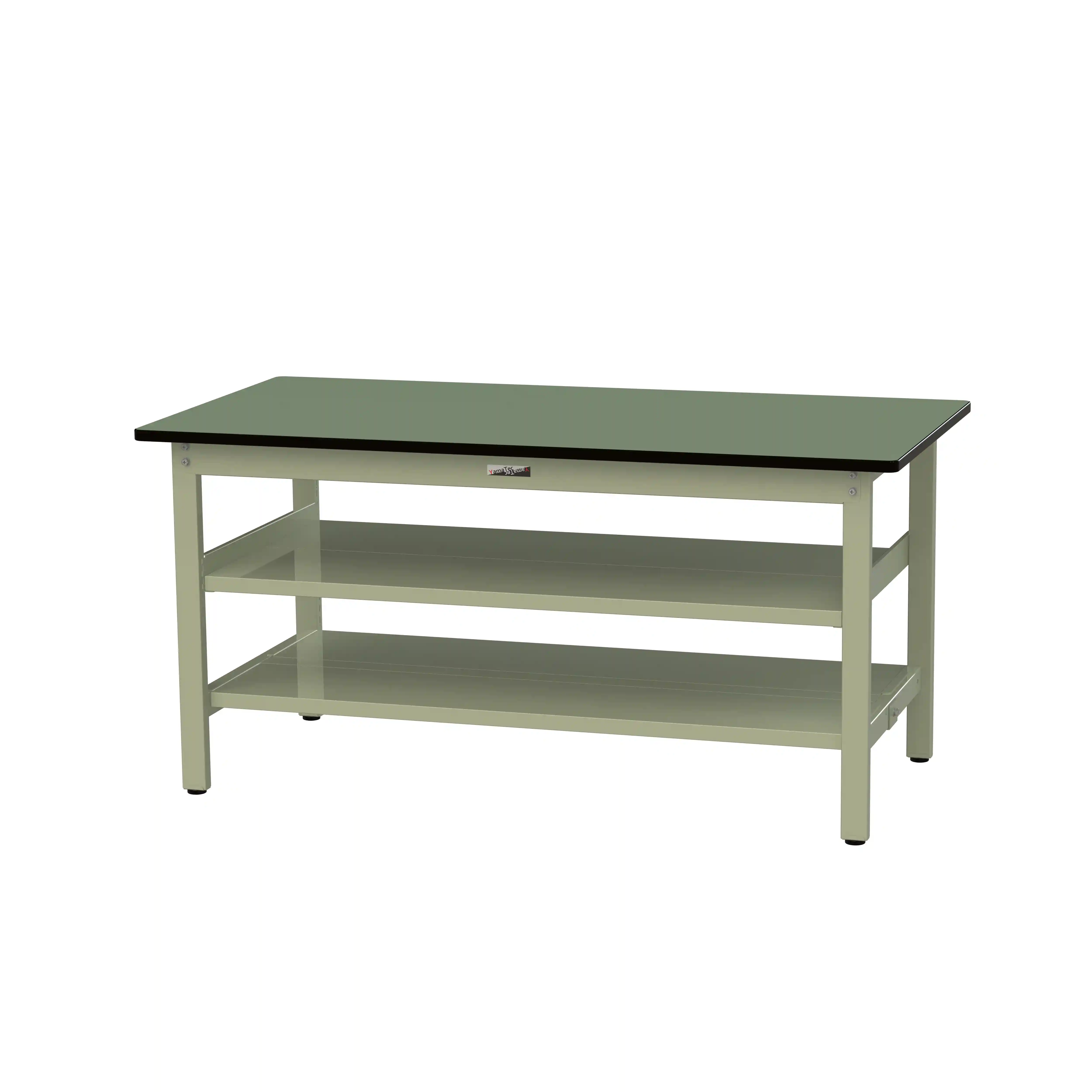 500シリーズ 固定式 中間棚付 H740mm(上下段全面棚板)