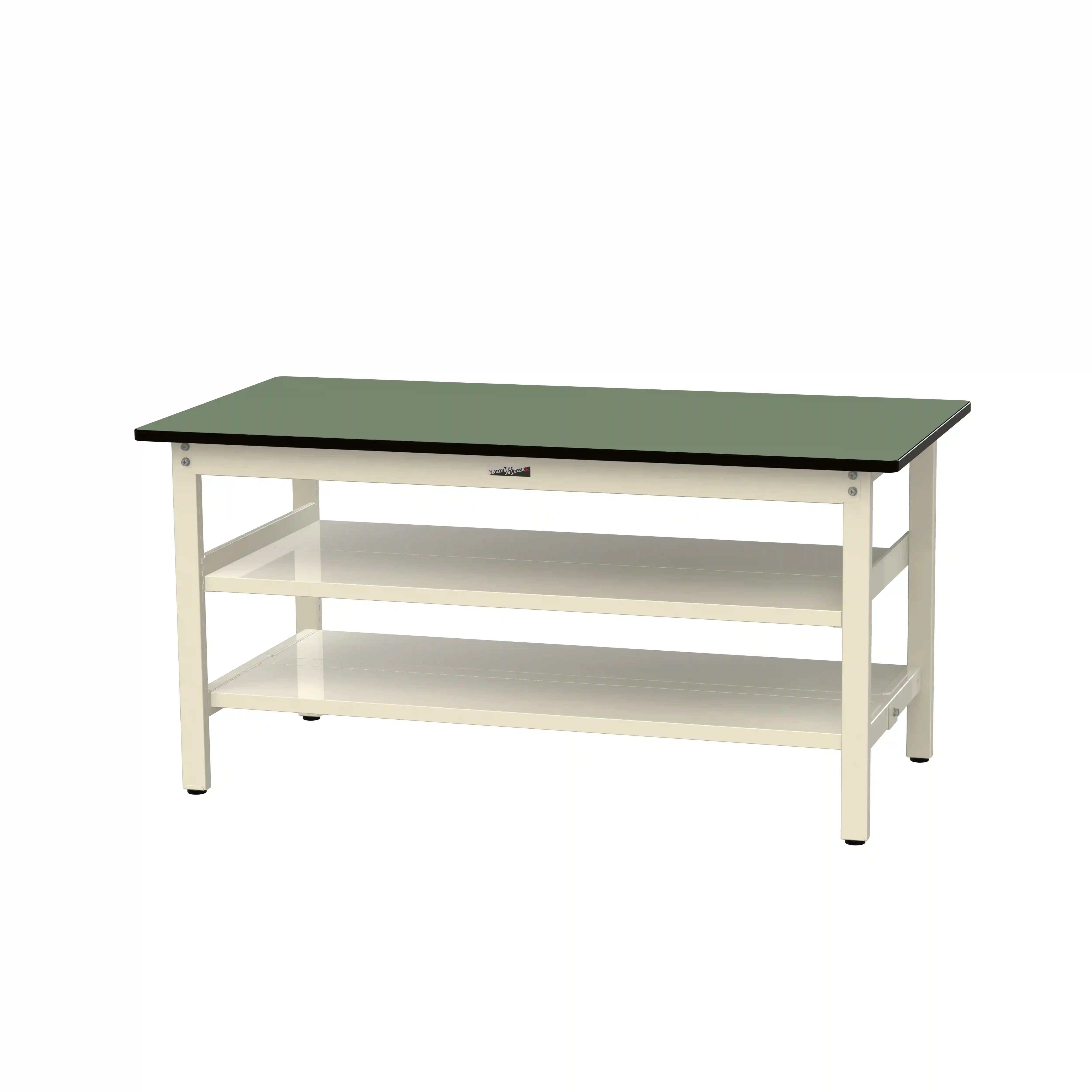 500シリーズ 固定式 中間棚付 H740mm（上下段全面棚板）