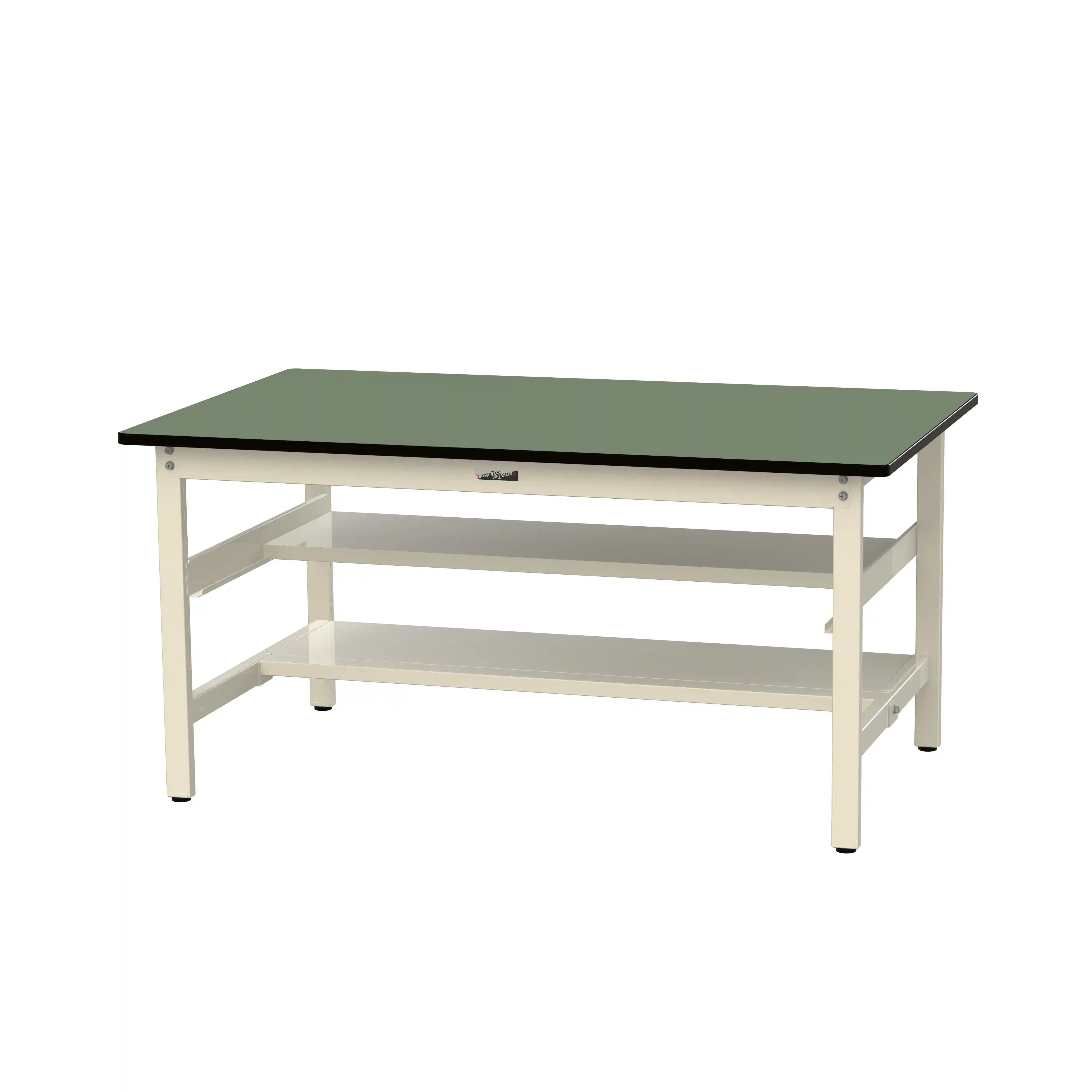 500シリーズ 固定式 中間棚付 H740mm(上下段半面棚板)