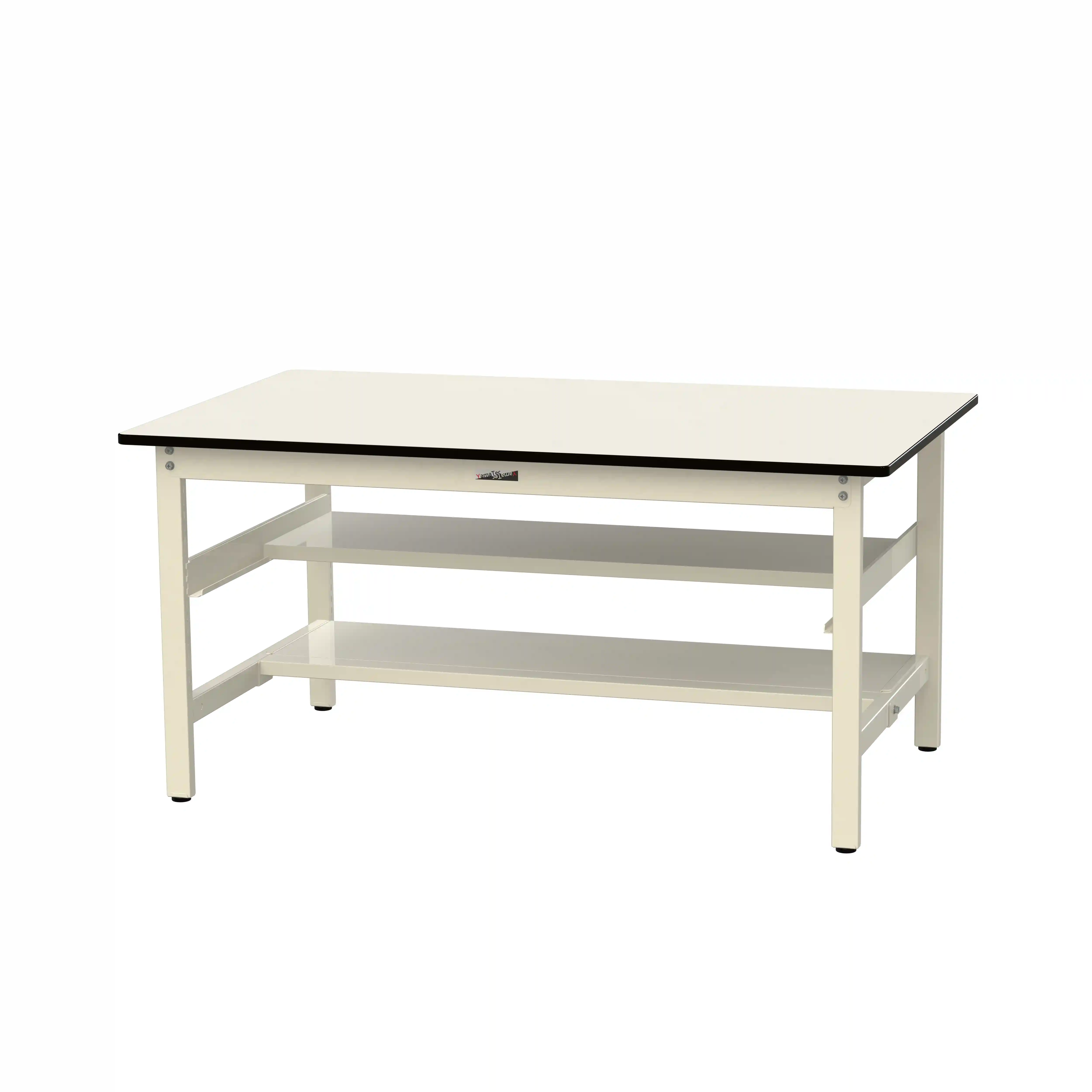 500シリーズ 固定式 中間棚付 H740mm(上下段半面棚板)