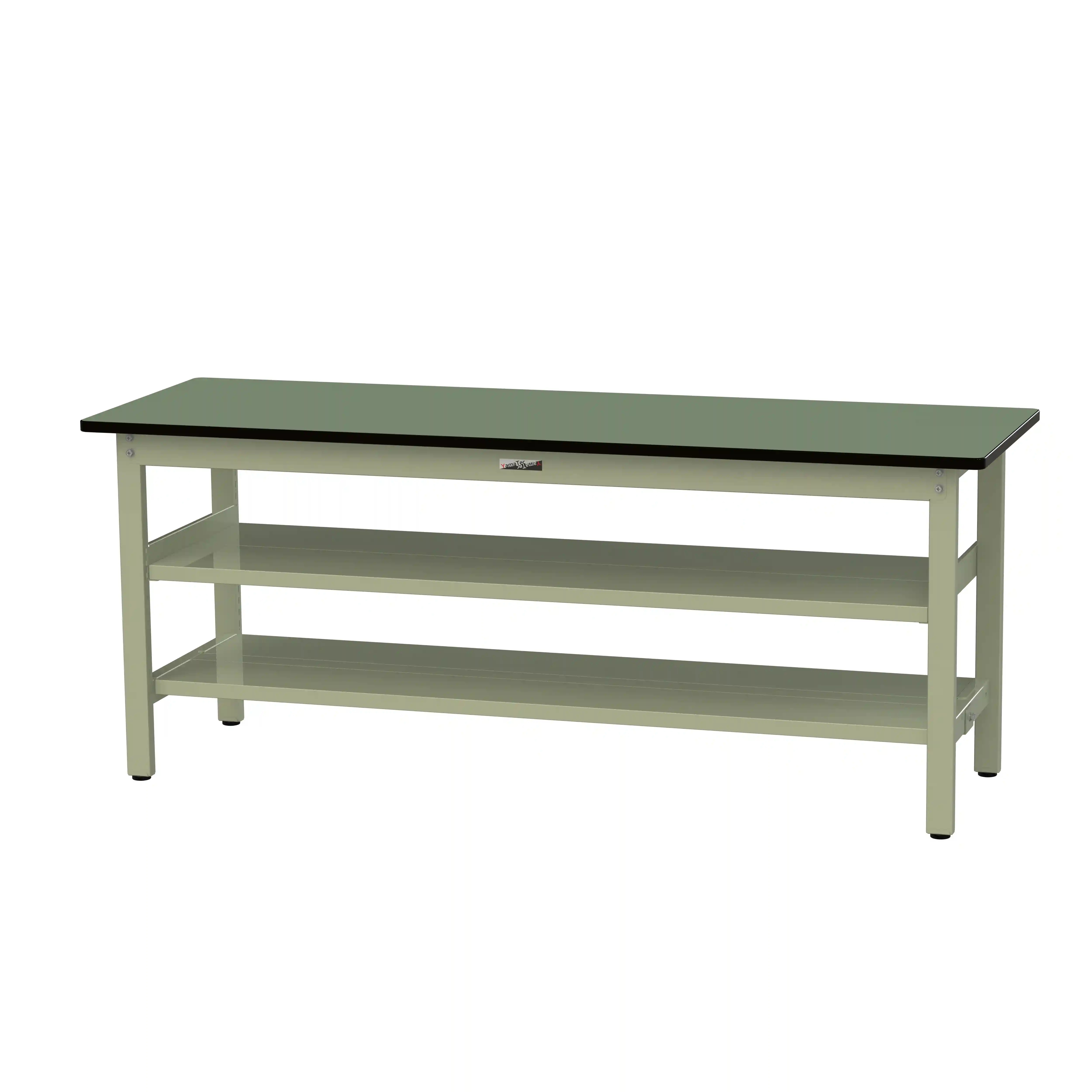 500シリーズ 固定式 中間棚付 H740mm(上下段全面棚板)