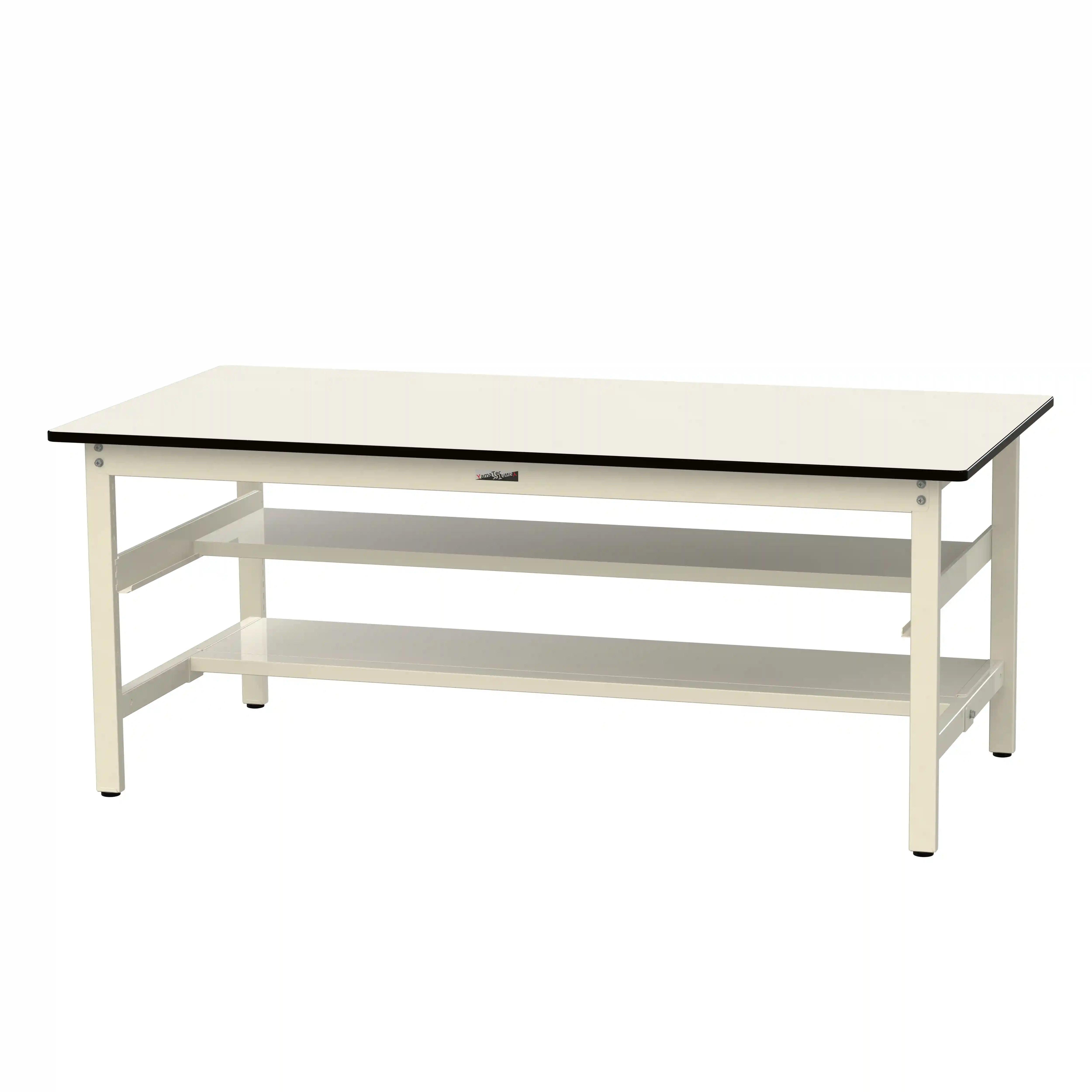 500シリーズ 固定式 中間棚付 H740mm(上下段半面棚板)