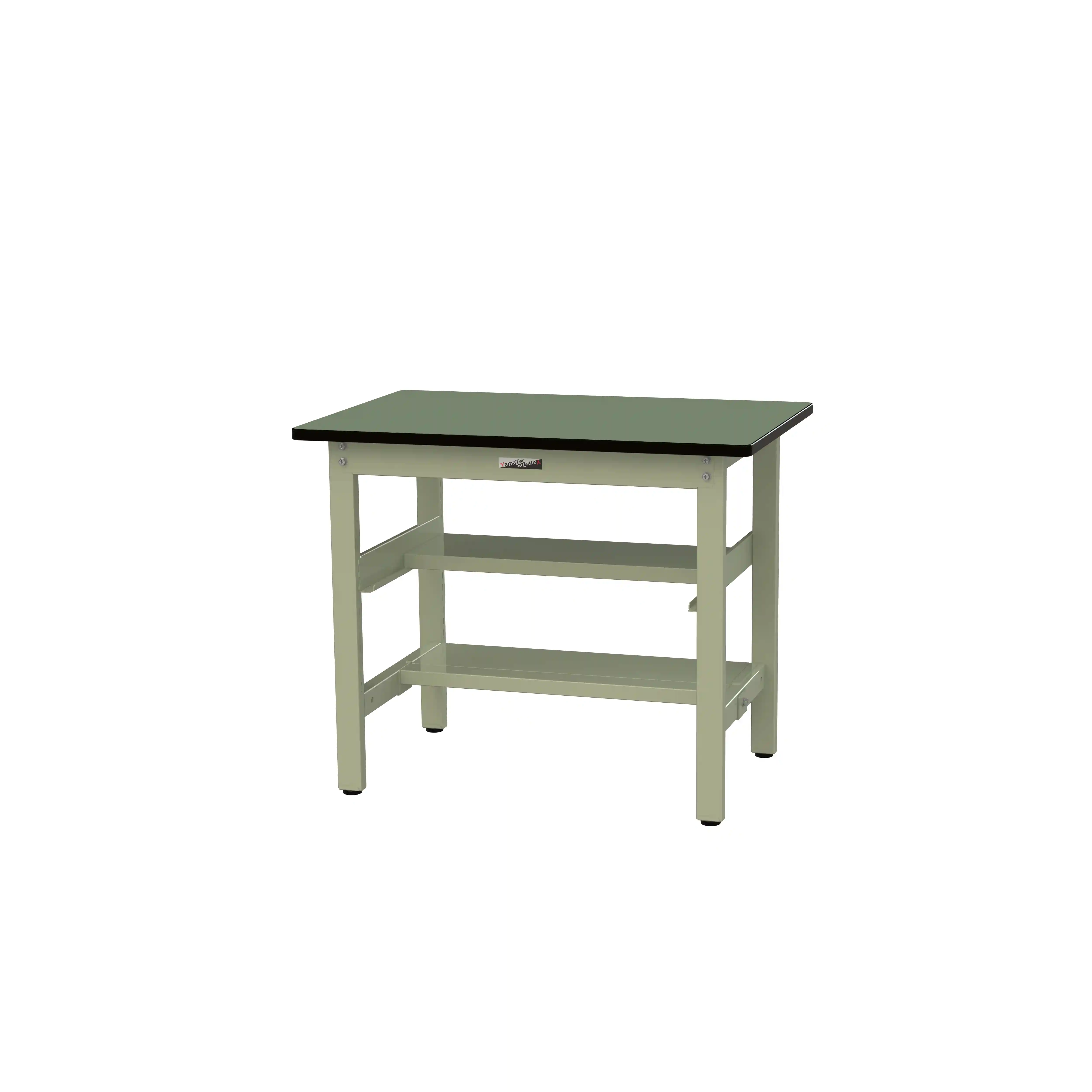 500シリーズ 固定式 中間棚付 H740mm（上下段半面棚板）