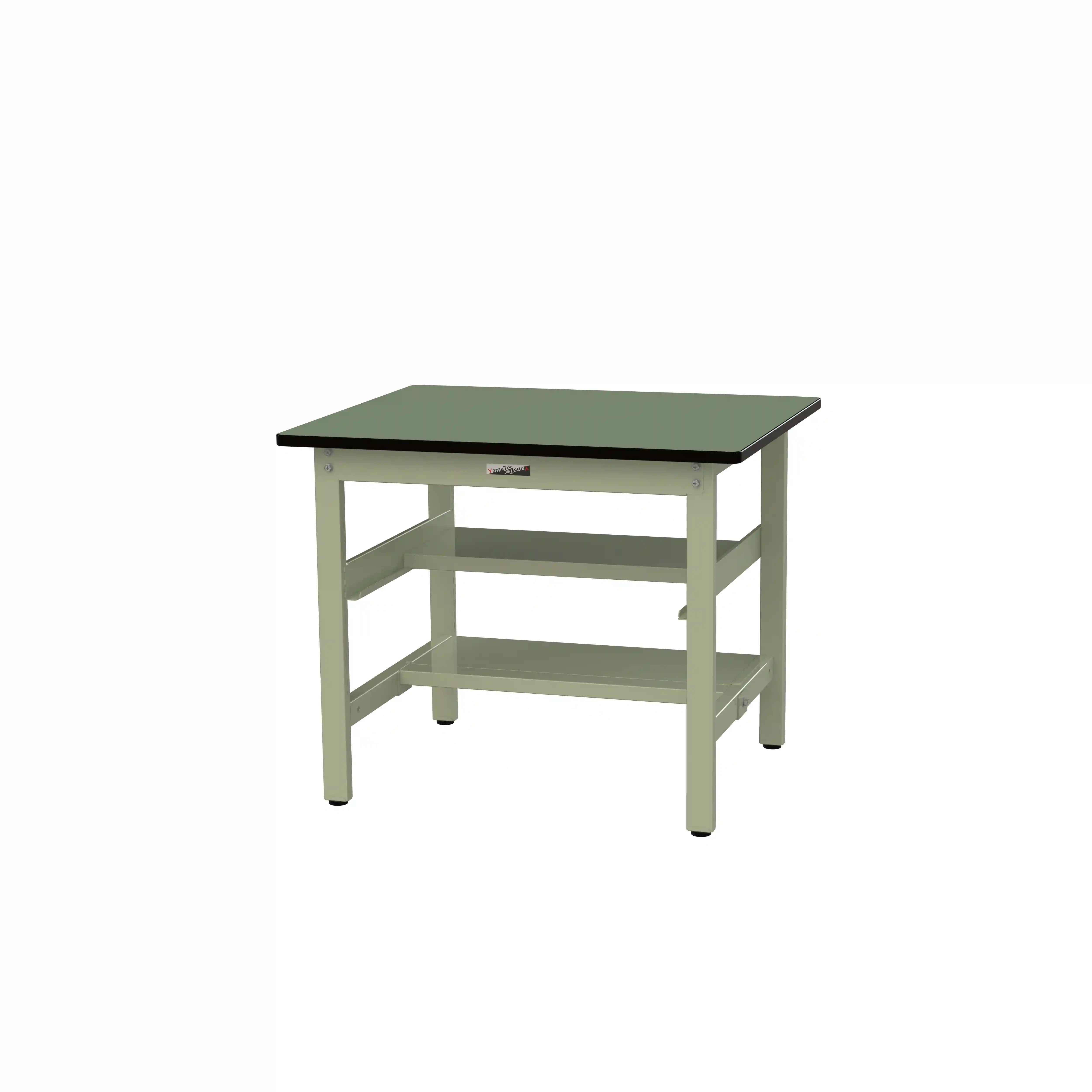 500シリーズ 固定式 中間棚付 H740mm（上下段半面棚板）