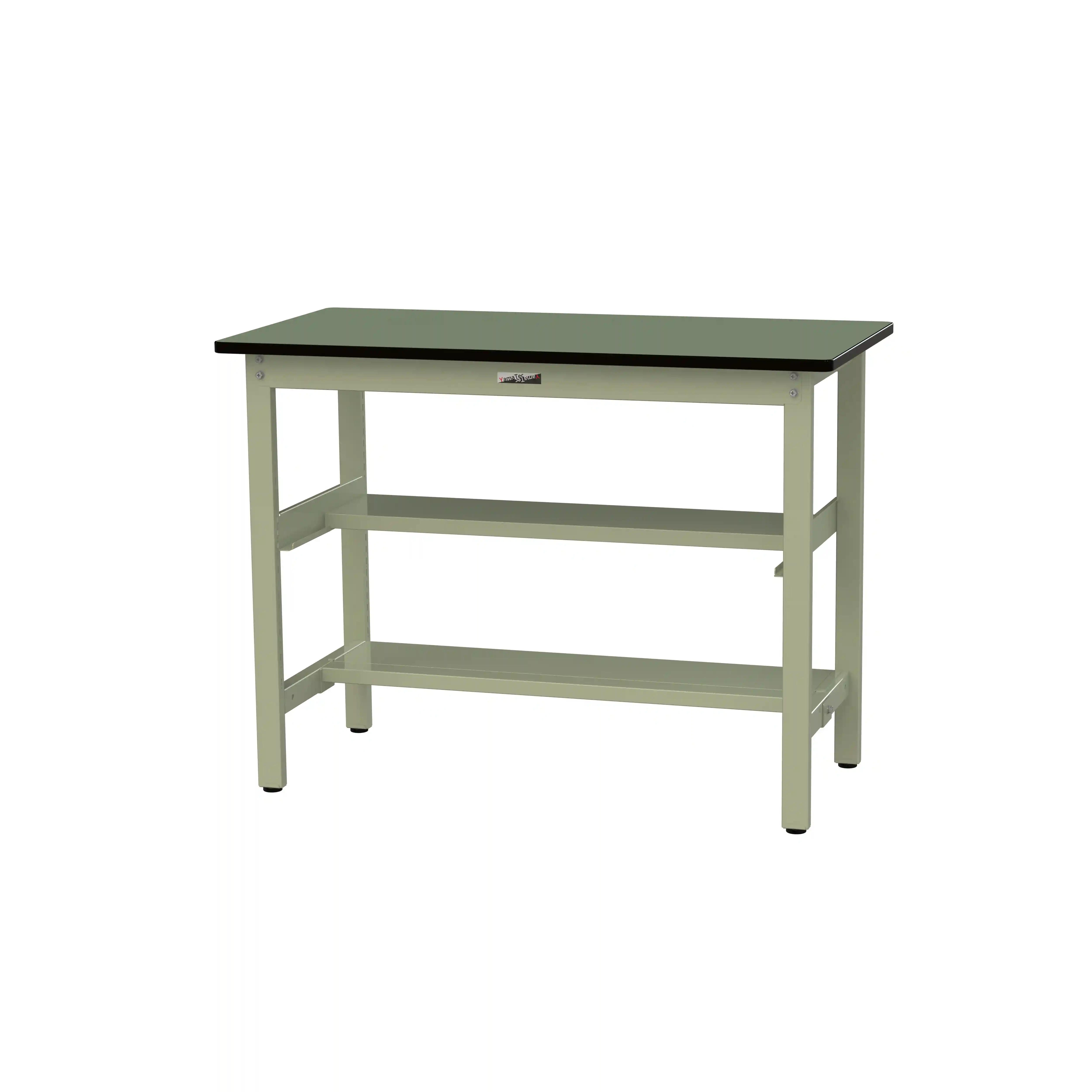 500シリーズ 固定式 中間棚付 H900mm（上下段半面棚板）