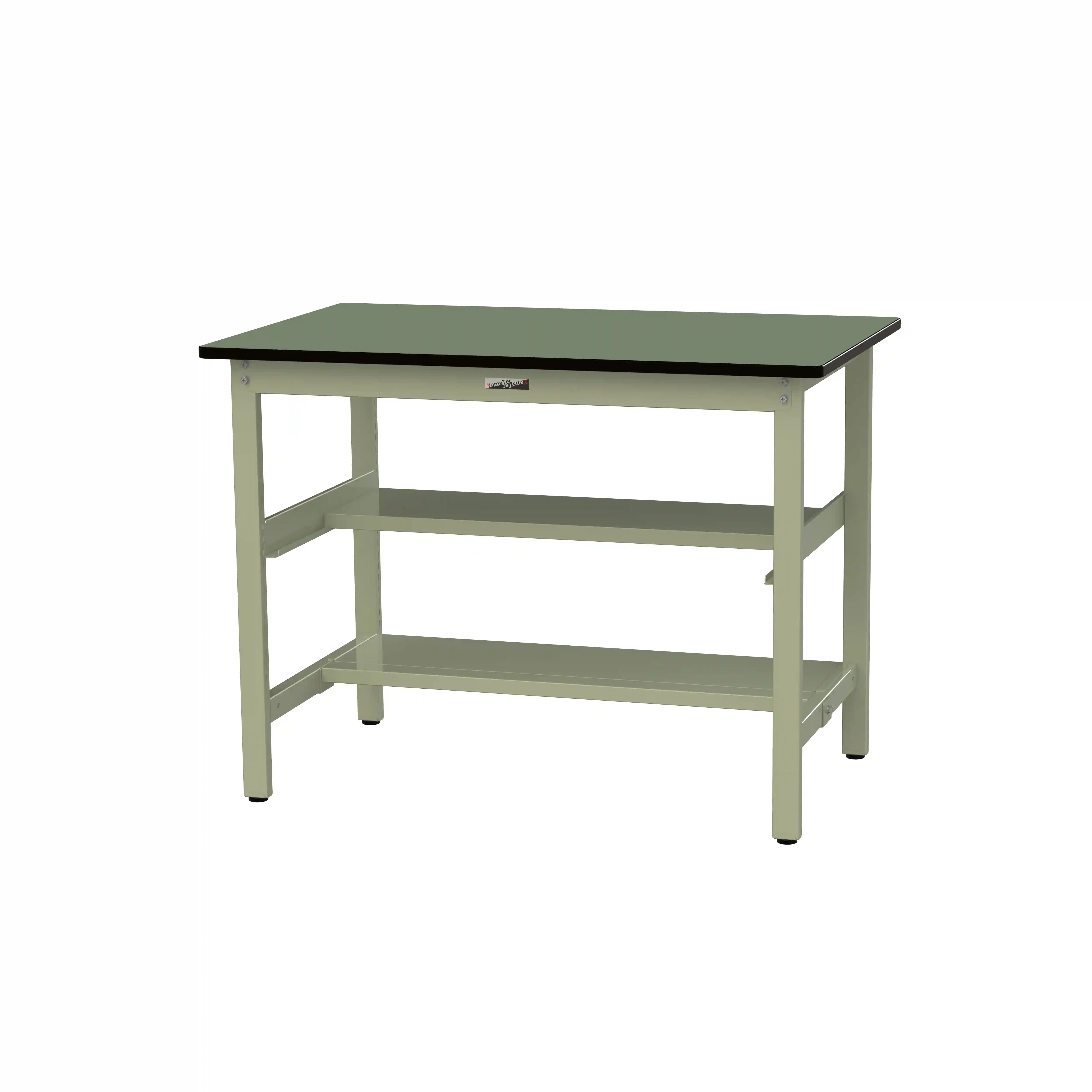 500シリーズ 固定式 中間棚付 H900mm(上下段半面棚板)