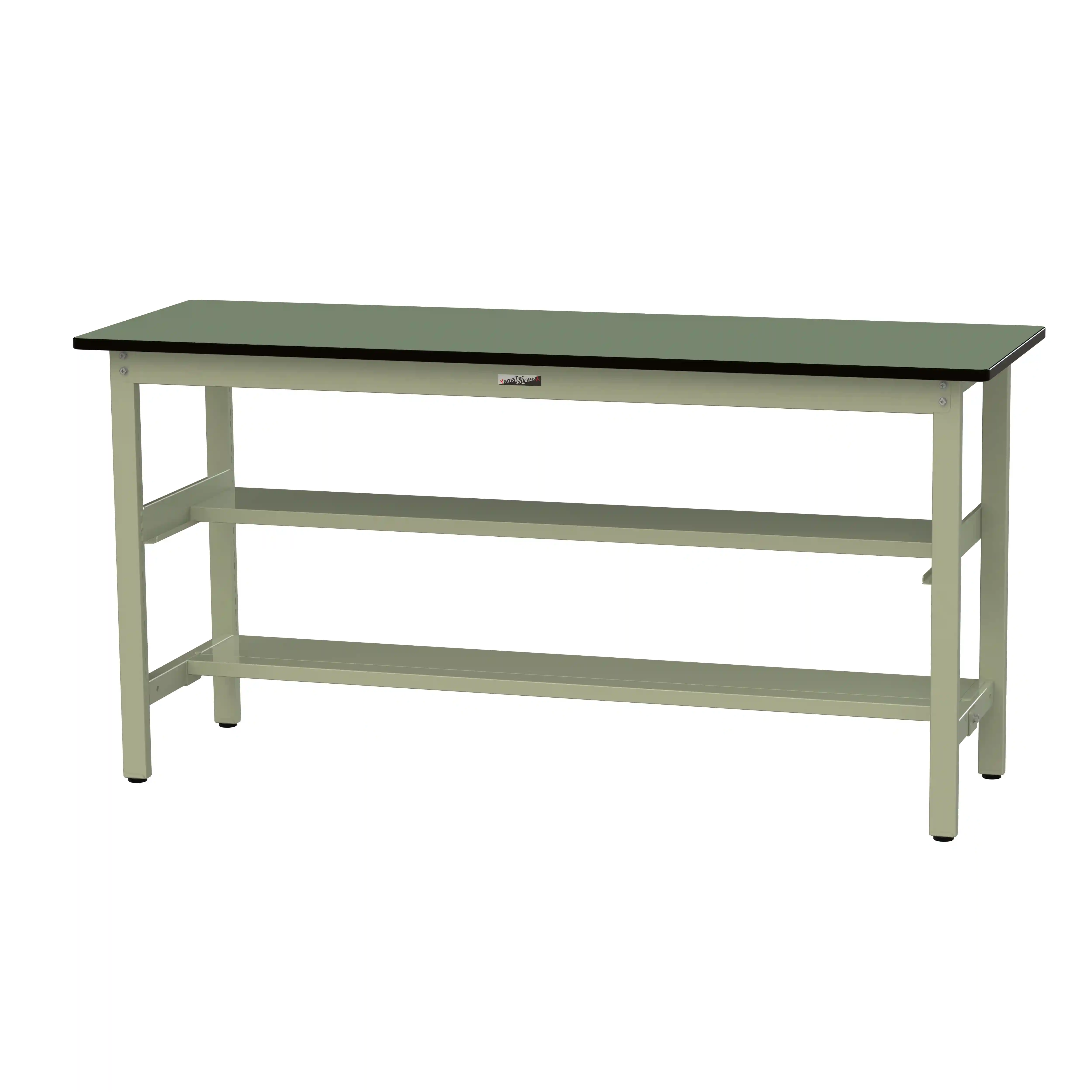 500シリーズ 固定式 中間棚付 H900mm(上下段半面棚板)