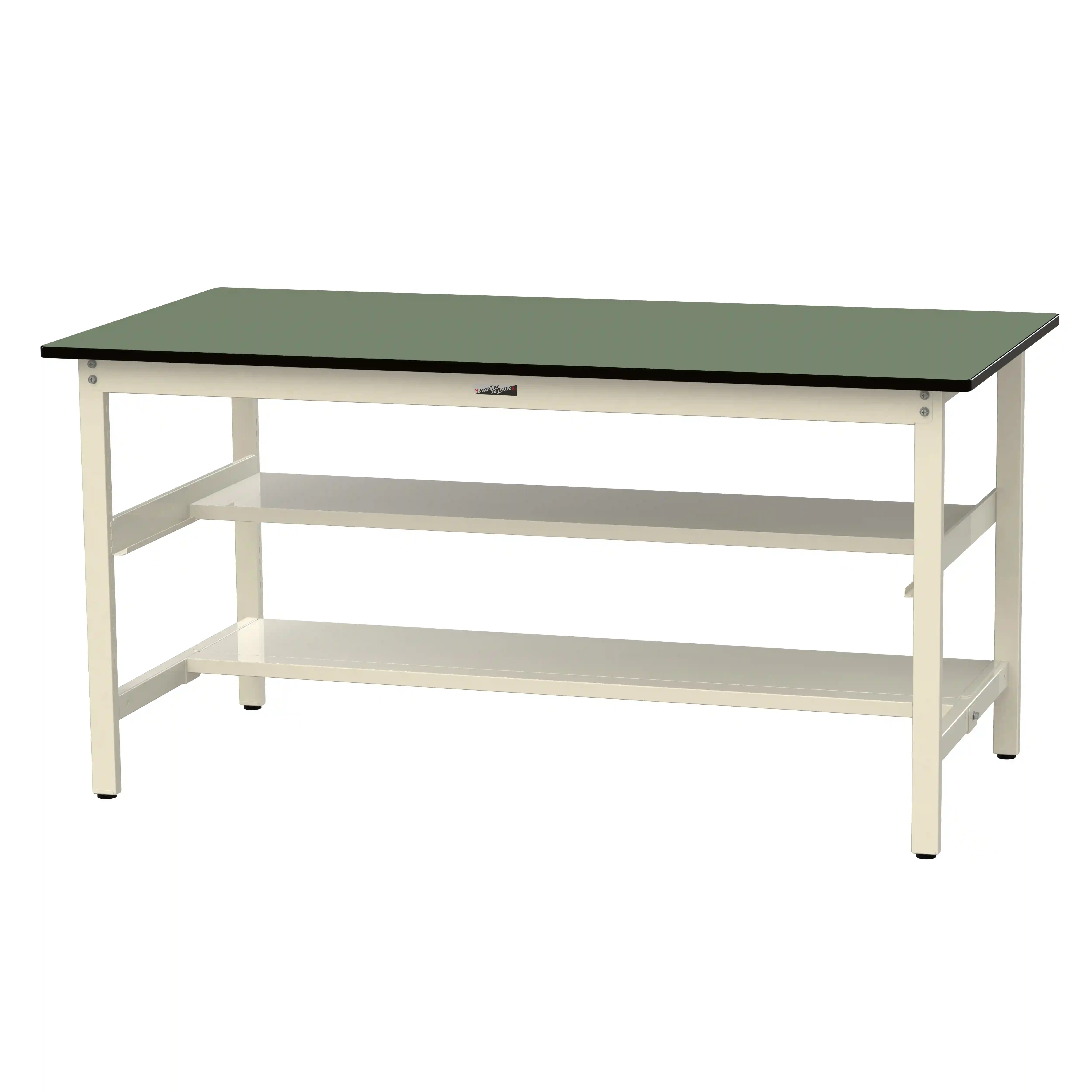 500シリーズ 固定式 中間棚付 H900mm（上下段半面棚板）