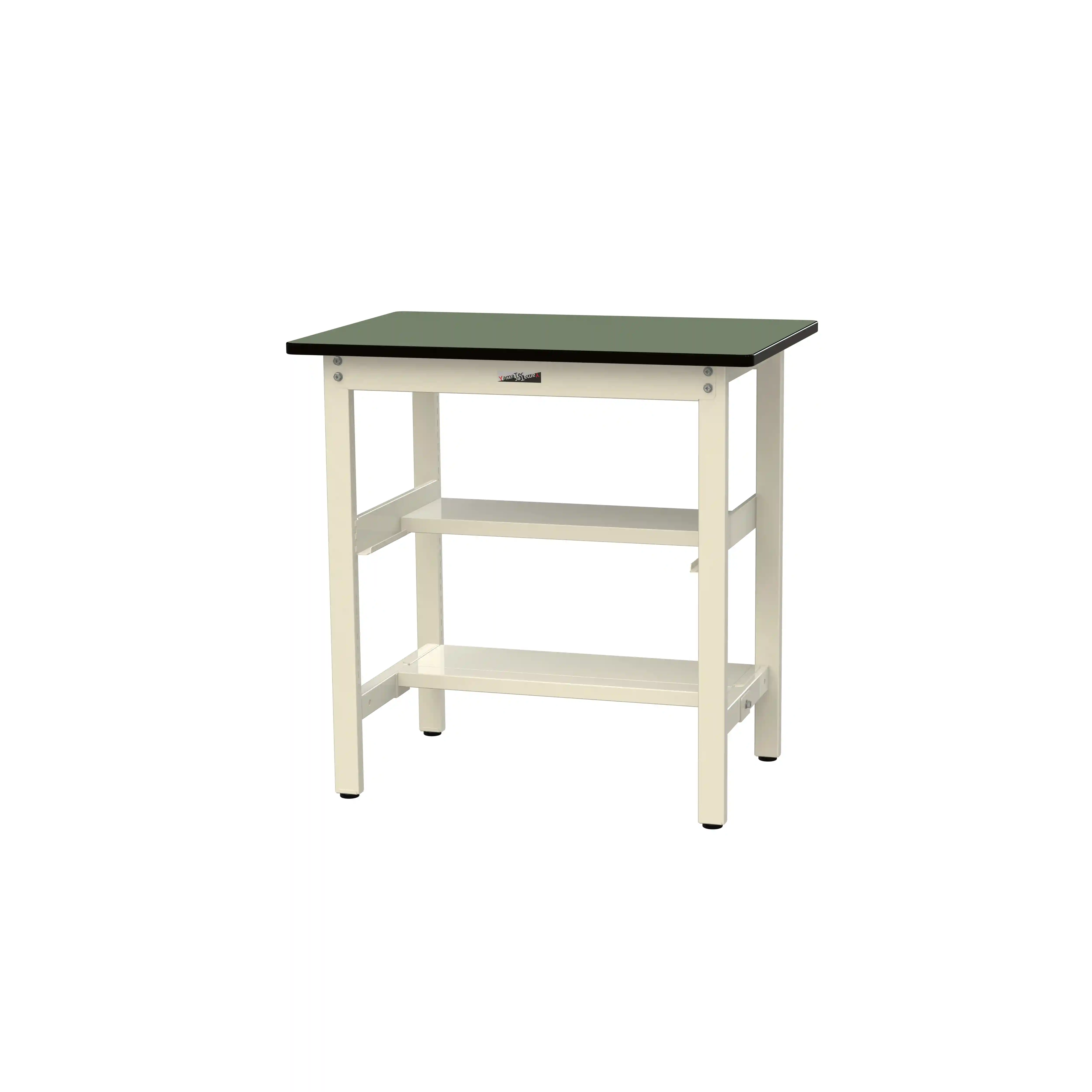 500シリーズ 固定式 中間棚付 H900mm(上下段半面棚板)