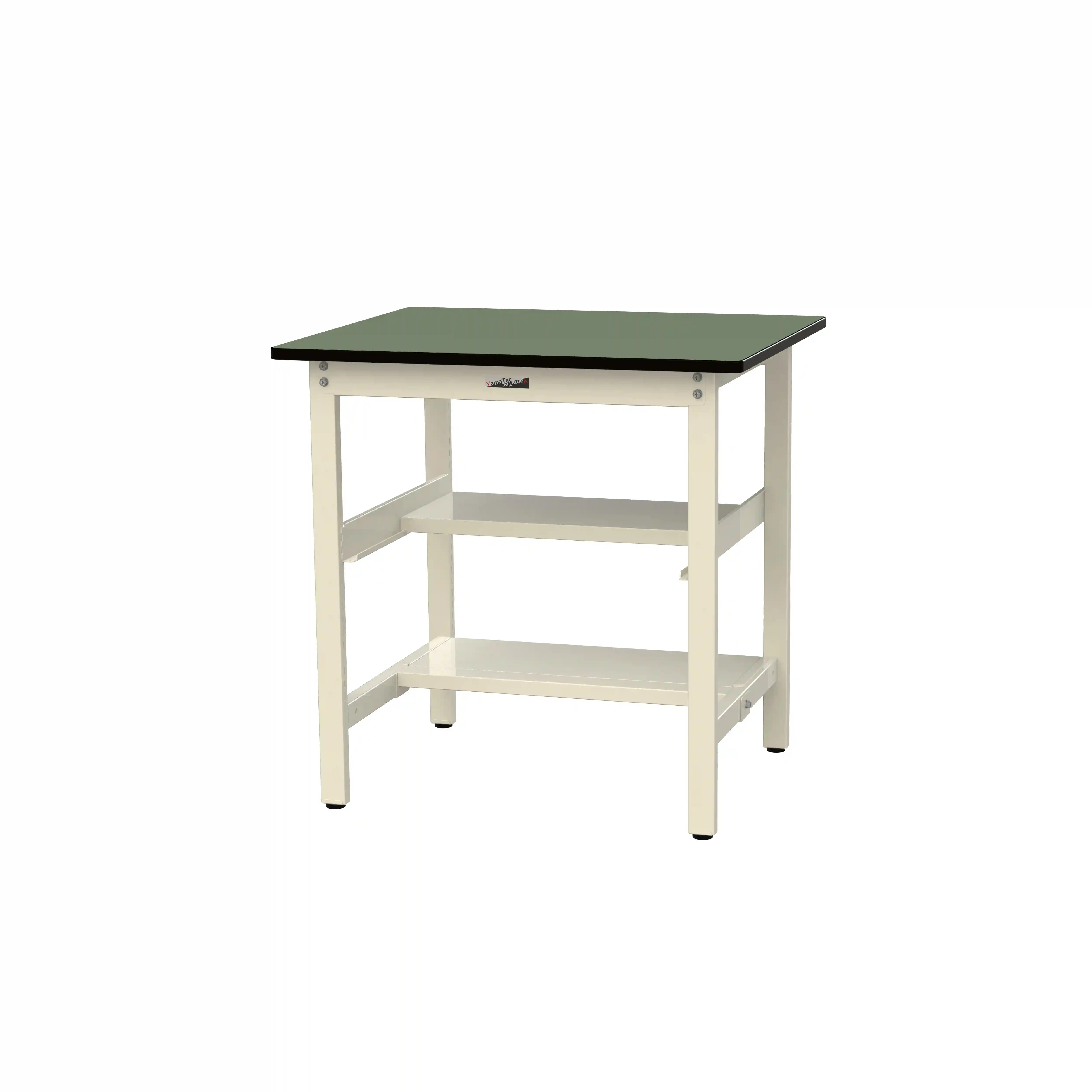 500シリーズ 固定式 中間棚付 H900mm(上下段半面棚板)