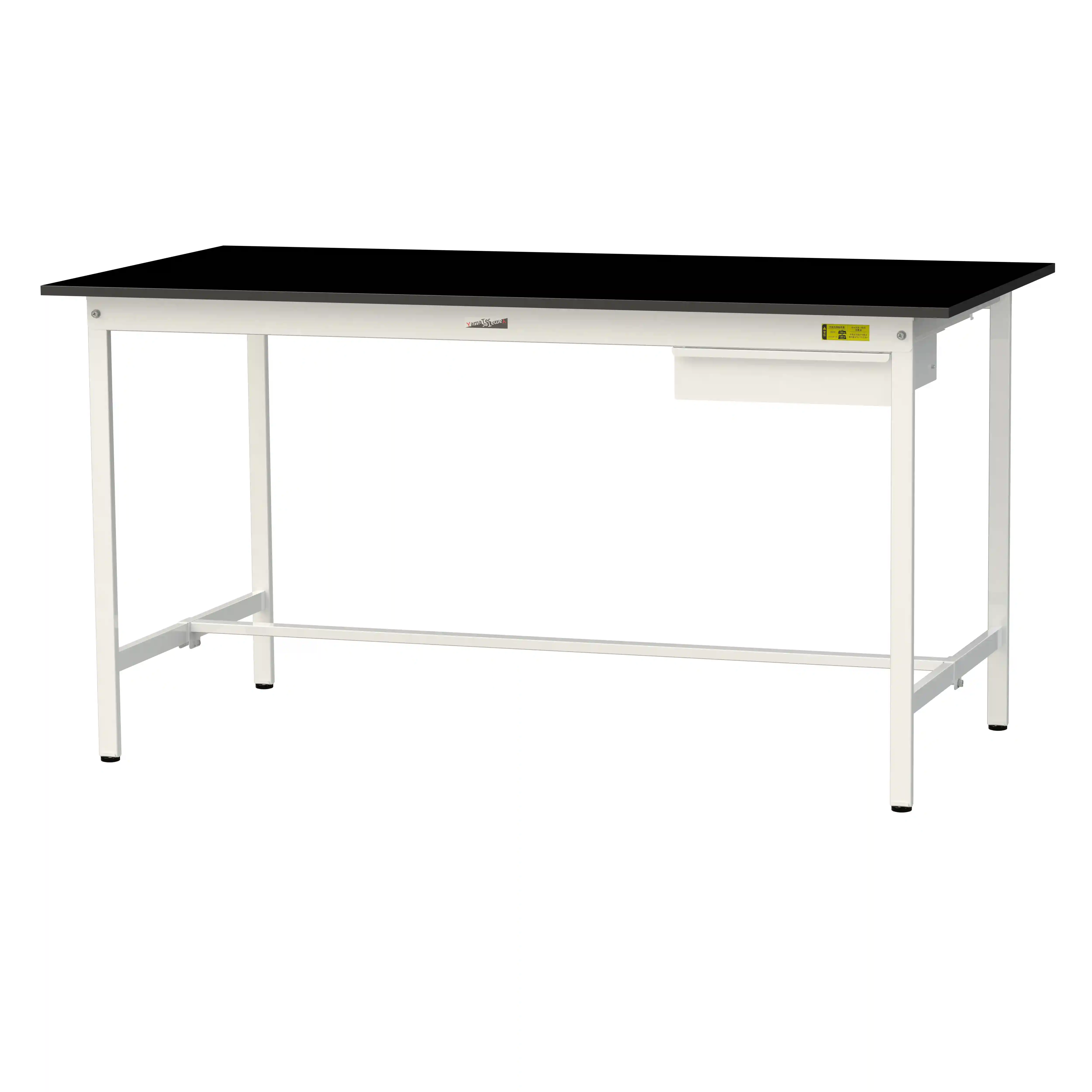 実験用ラボテーブル 固定式 キャビネット付 H950mm