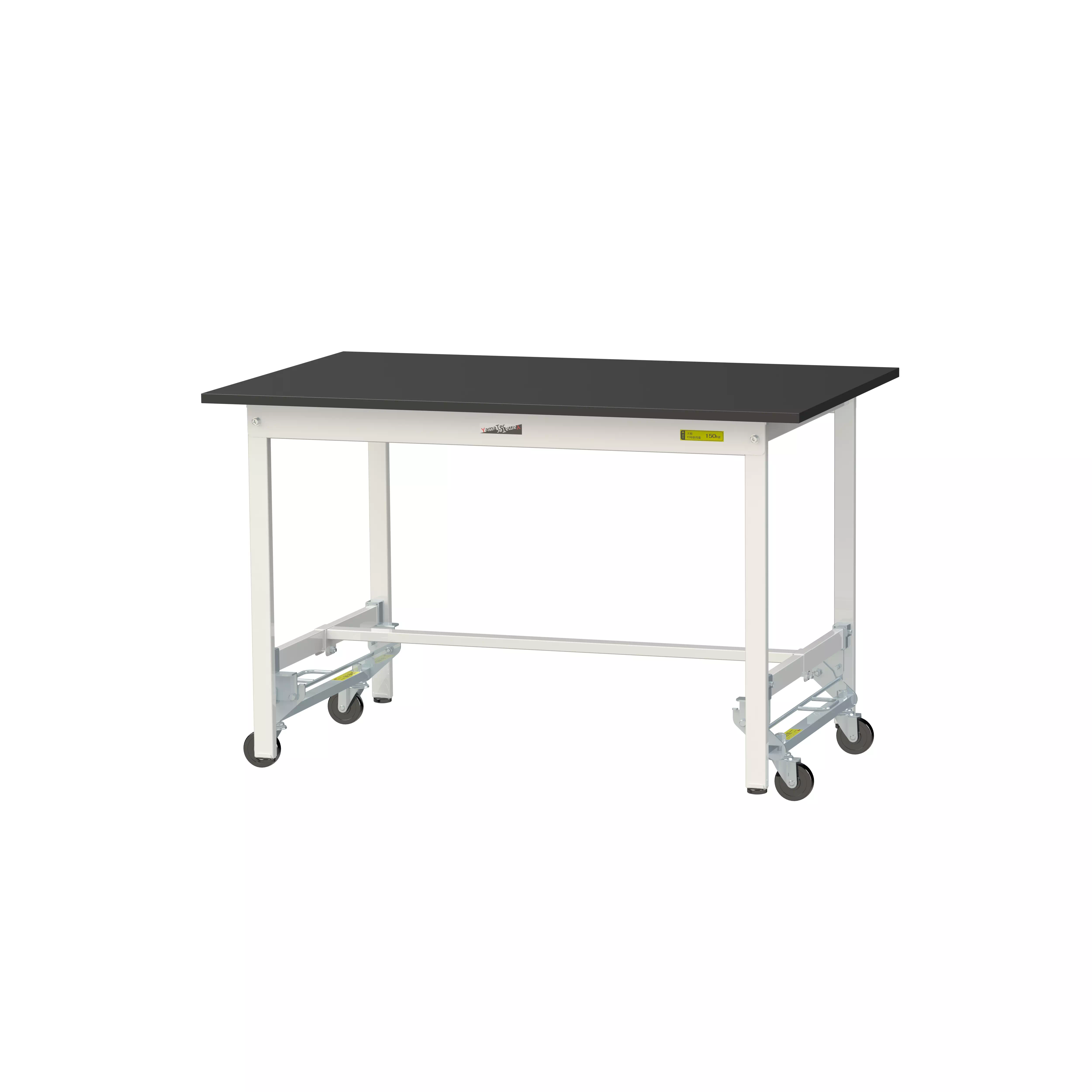 実験用ラボテーブル ワンタッチ移動タイプ H740mm