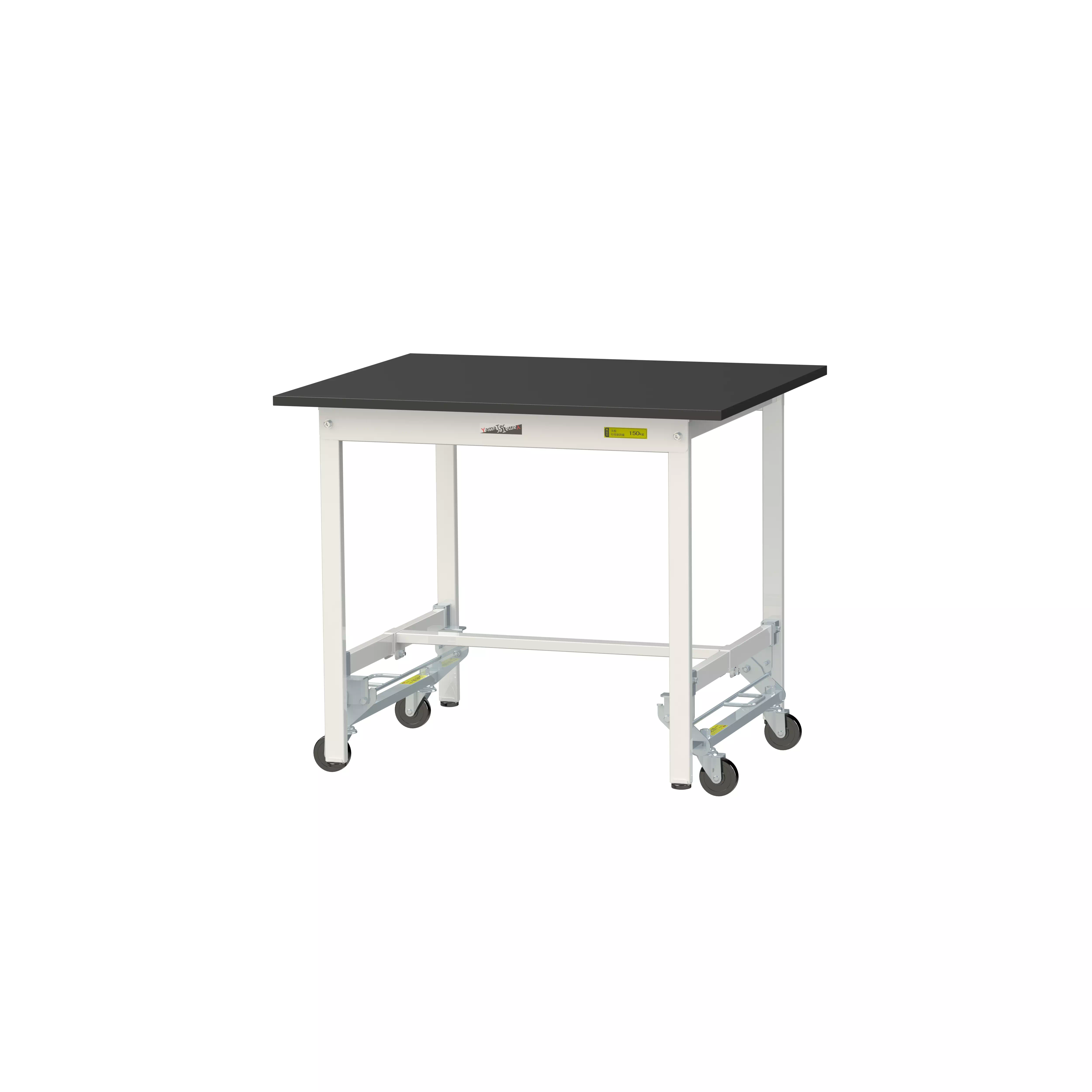 実験用ラボテーブル ワンタッチ移動タイプ H740mm