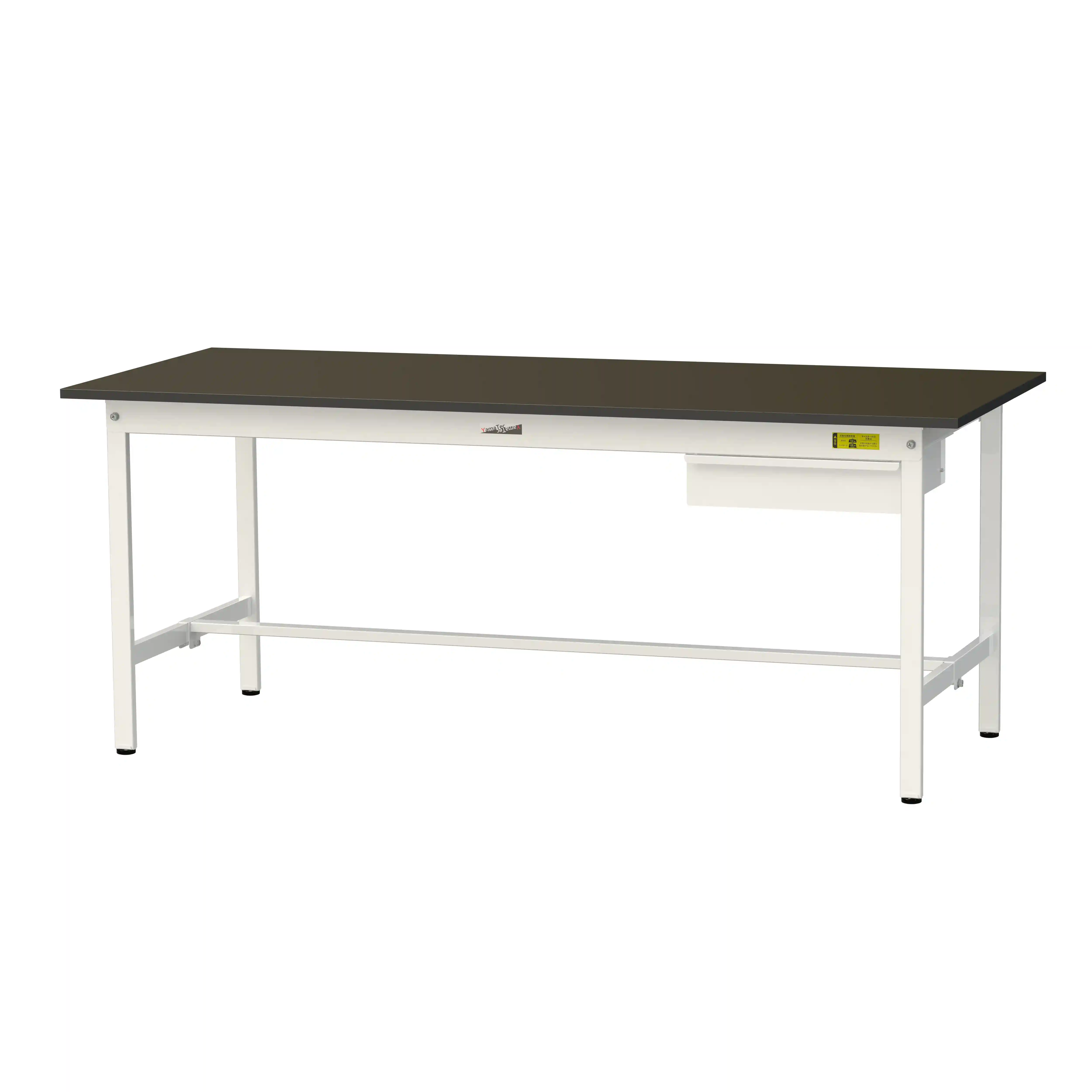 実験用ラボテーブル 固定式 キャビネット付 H740mm