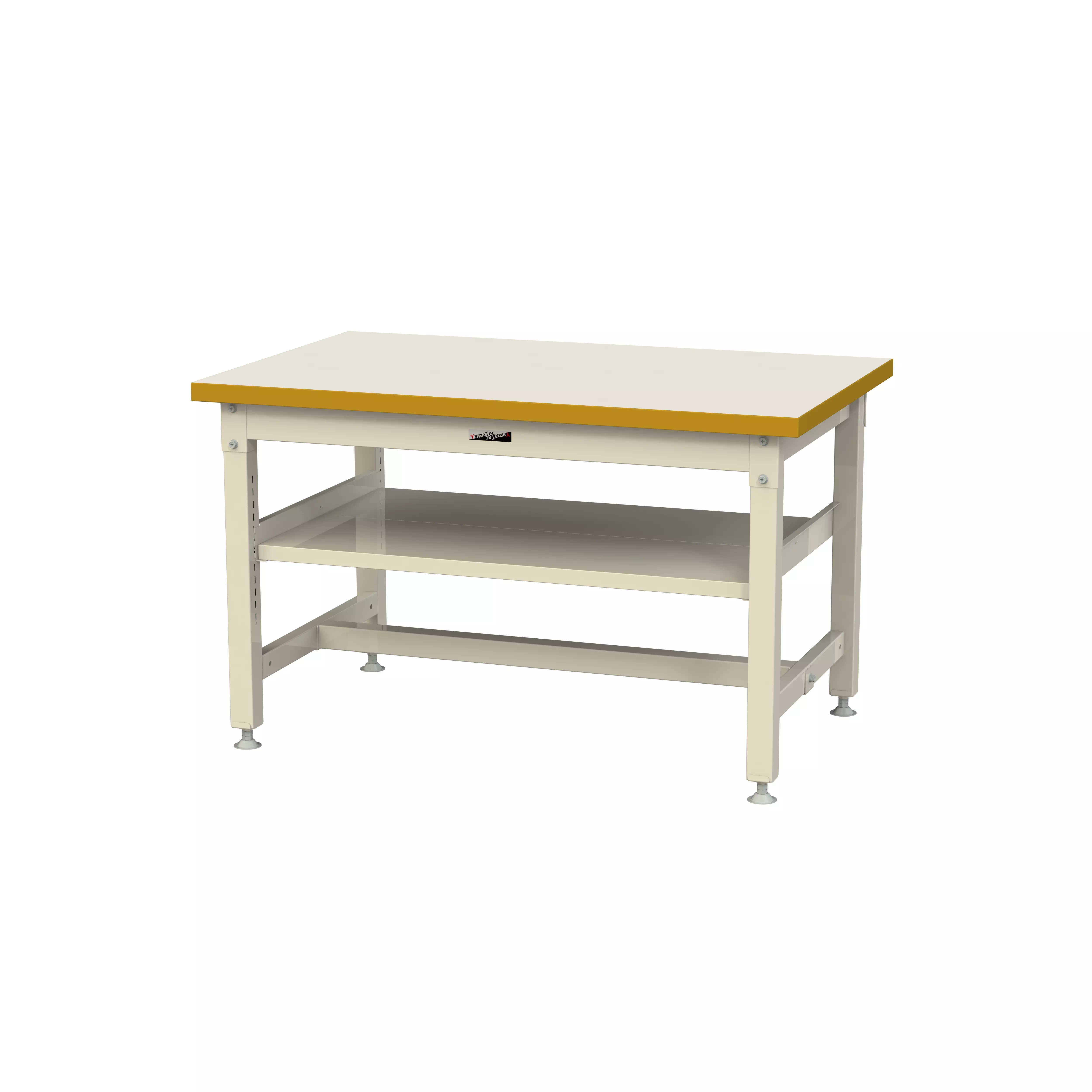 スーパータイプ 固定式 中間棚付 H740mm（上段全面棚板）