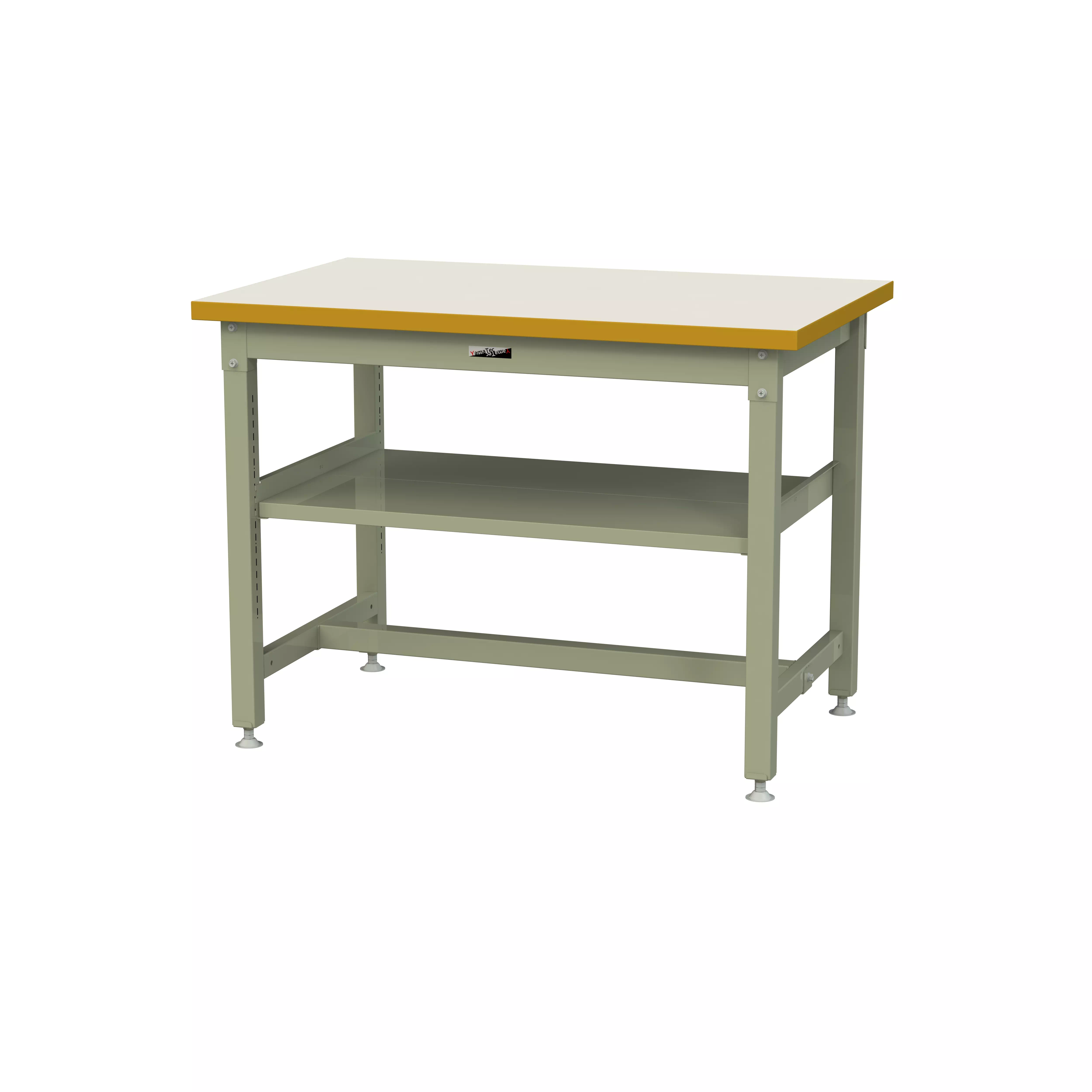 スーパータイプ 固定式 中間棚付 H900mm（上段全面棚板）