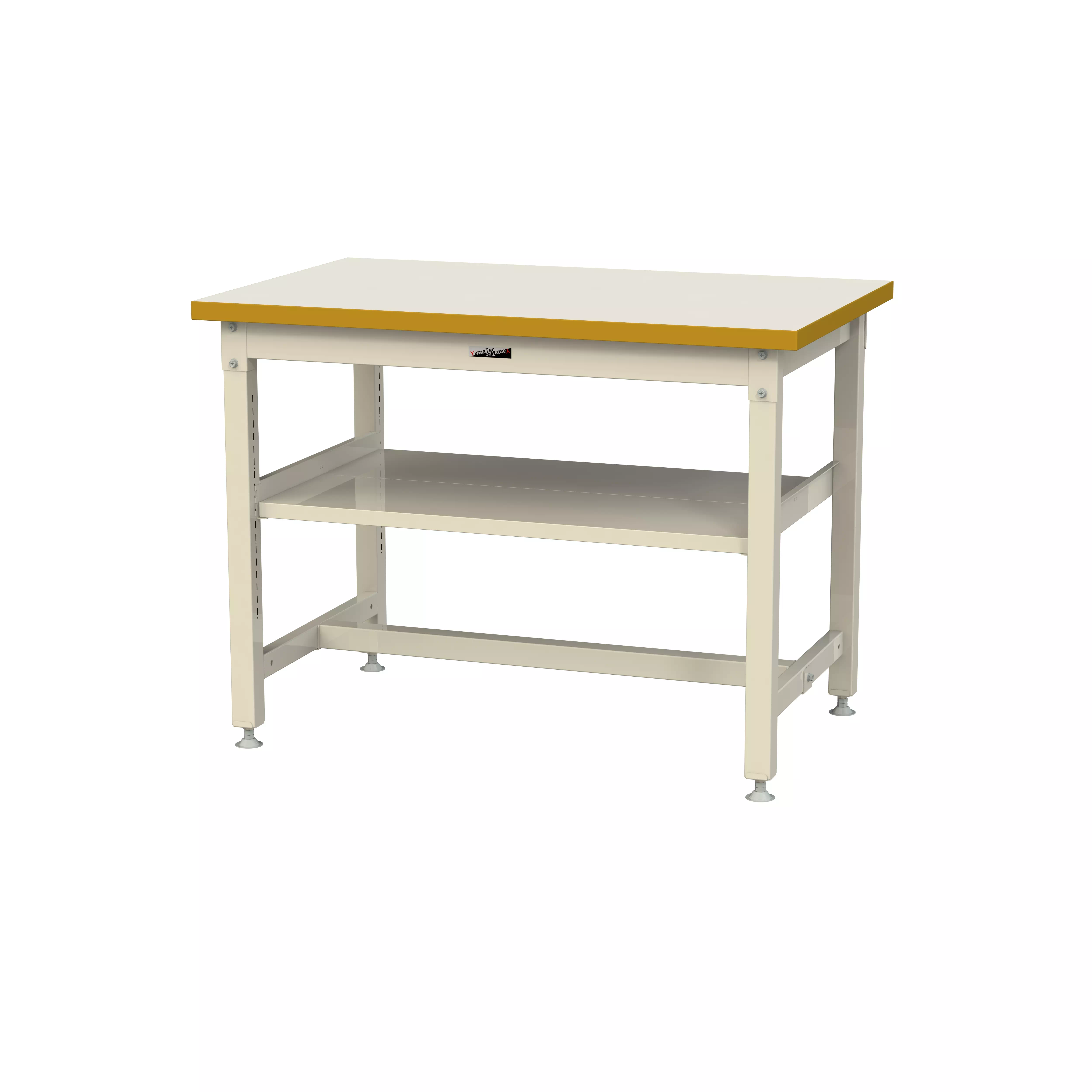 スーパータイプ 固定式 中間棚付 H900mm(上段全面棚板)