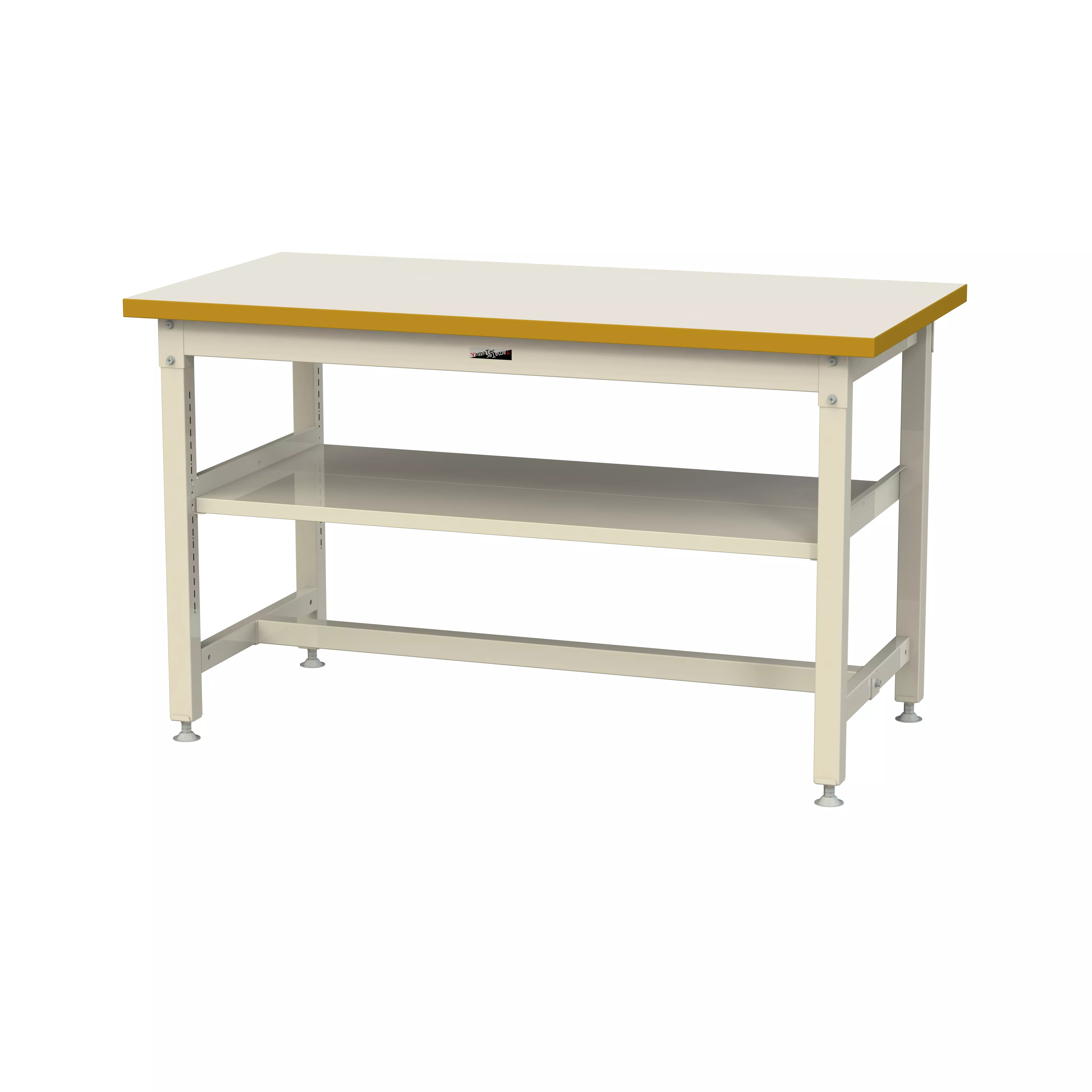 スーパータイプ 固定式 中間棚付 H900mm（上段全面棚板）