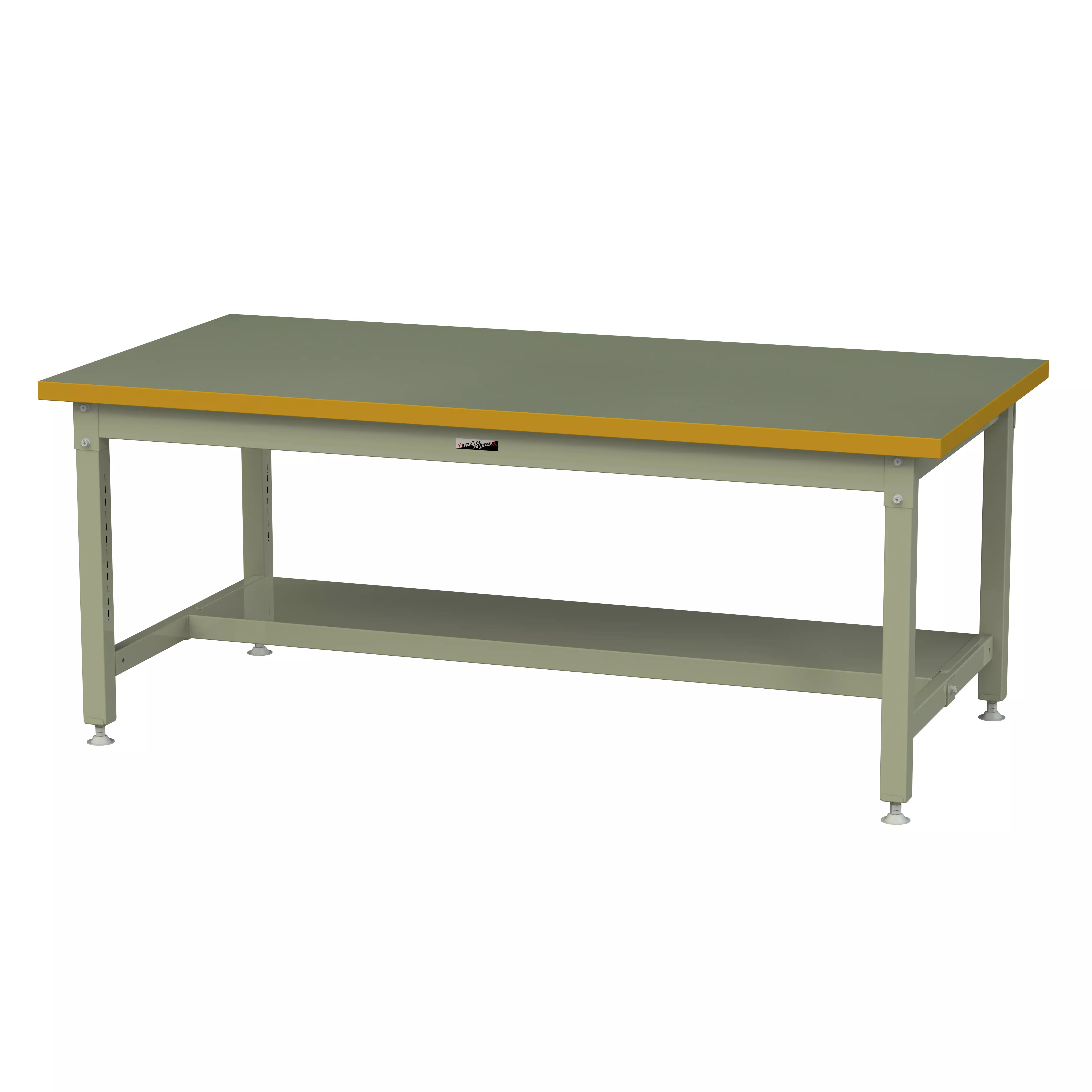 スーパータイプ 固定式 H740mm(半面棚板付)