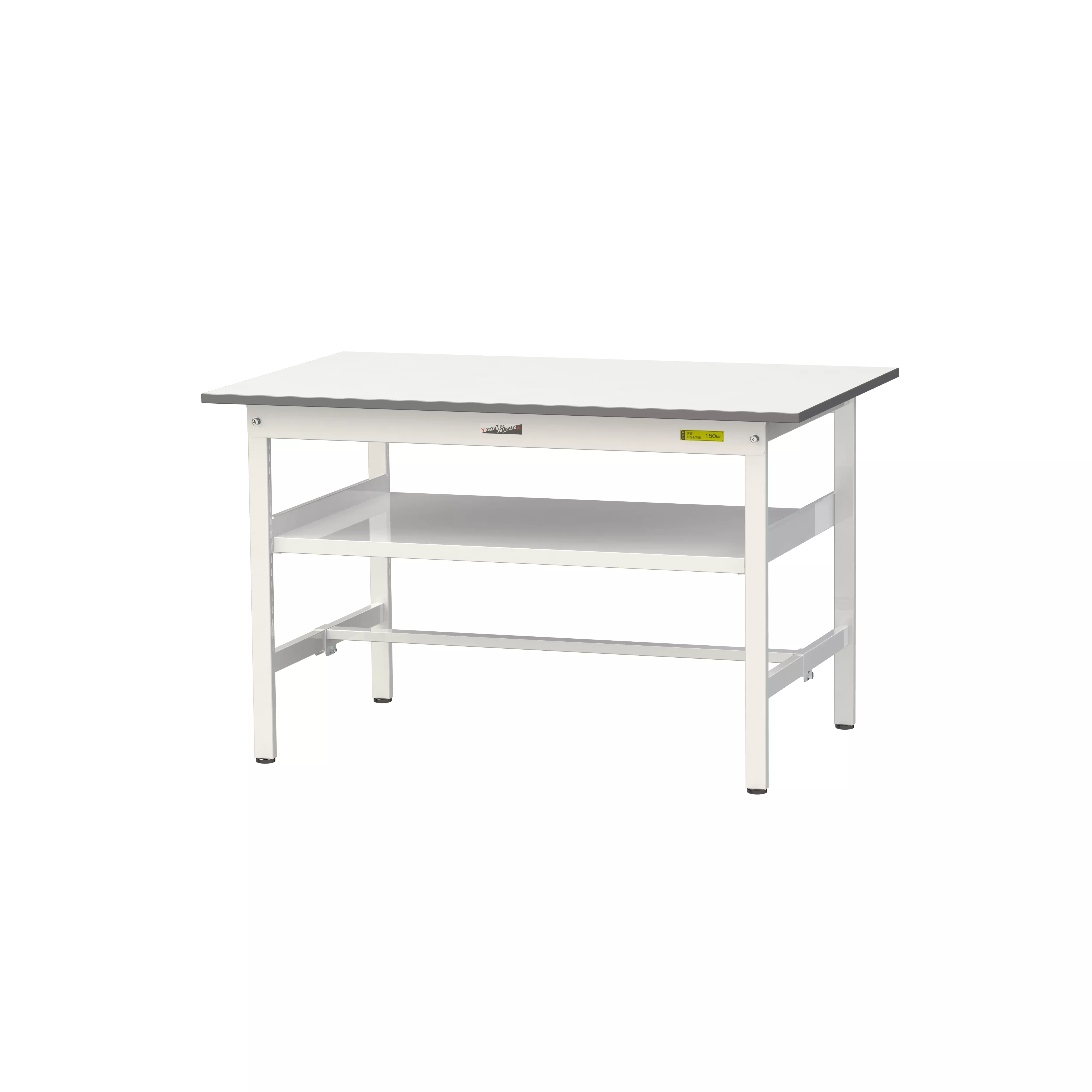 150シリーズ 固定式 中間棚付 H740mm（下段棚板なし）