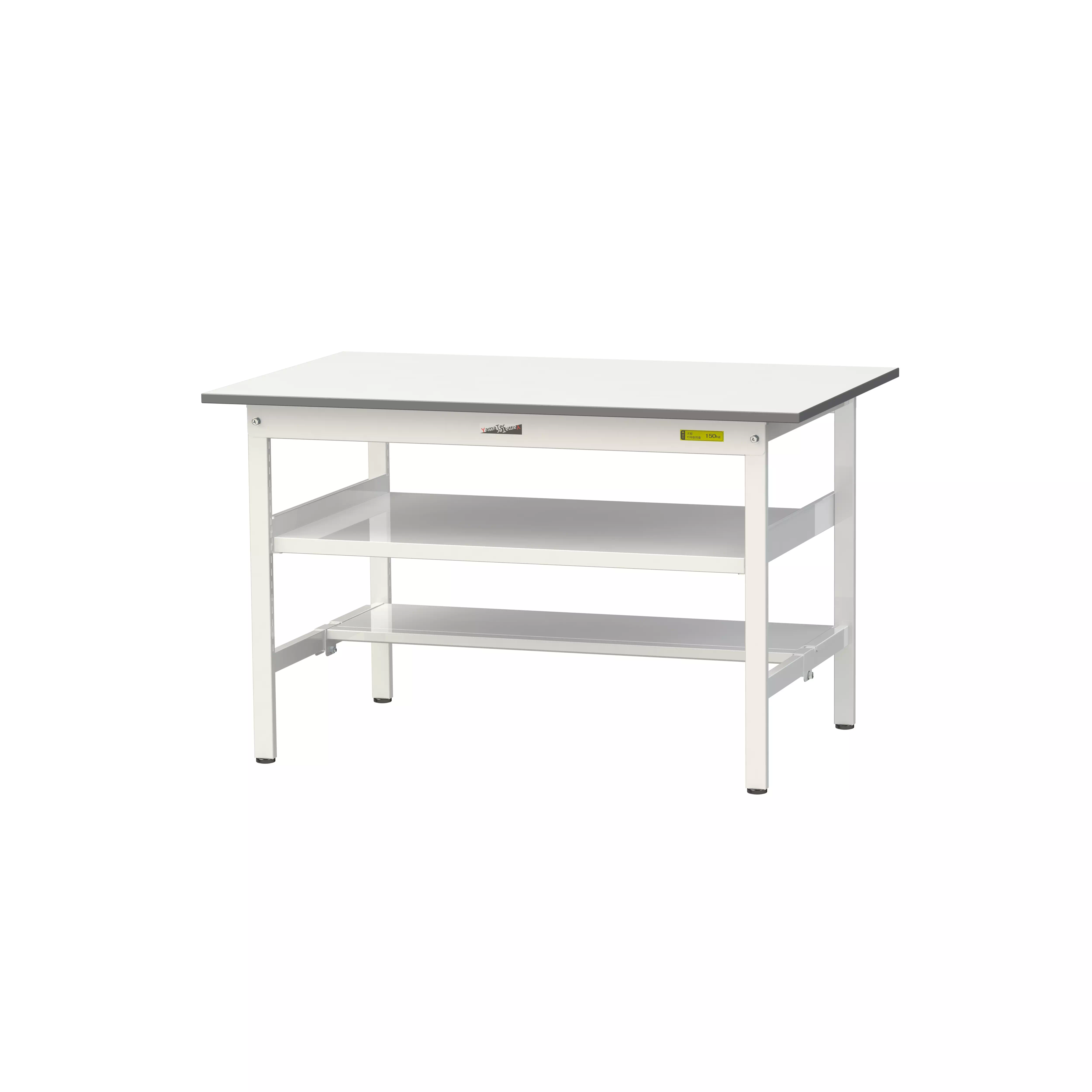 150シリーズ 固定式 中間棚付 H740mm(下段半面棚板)