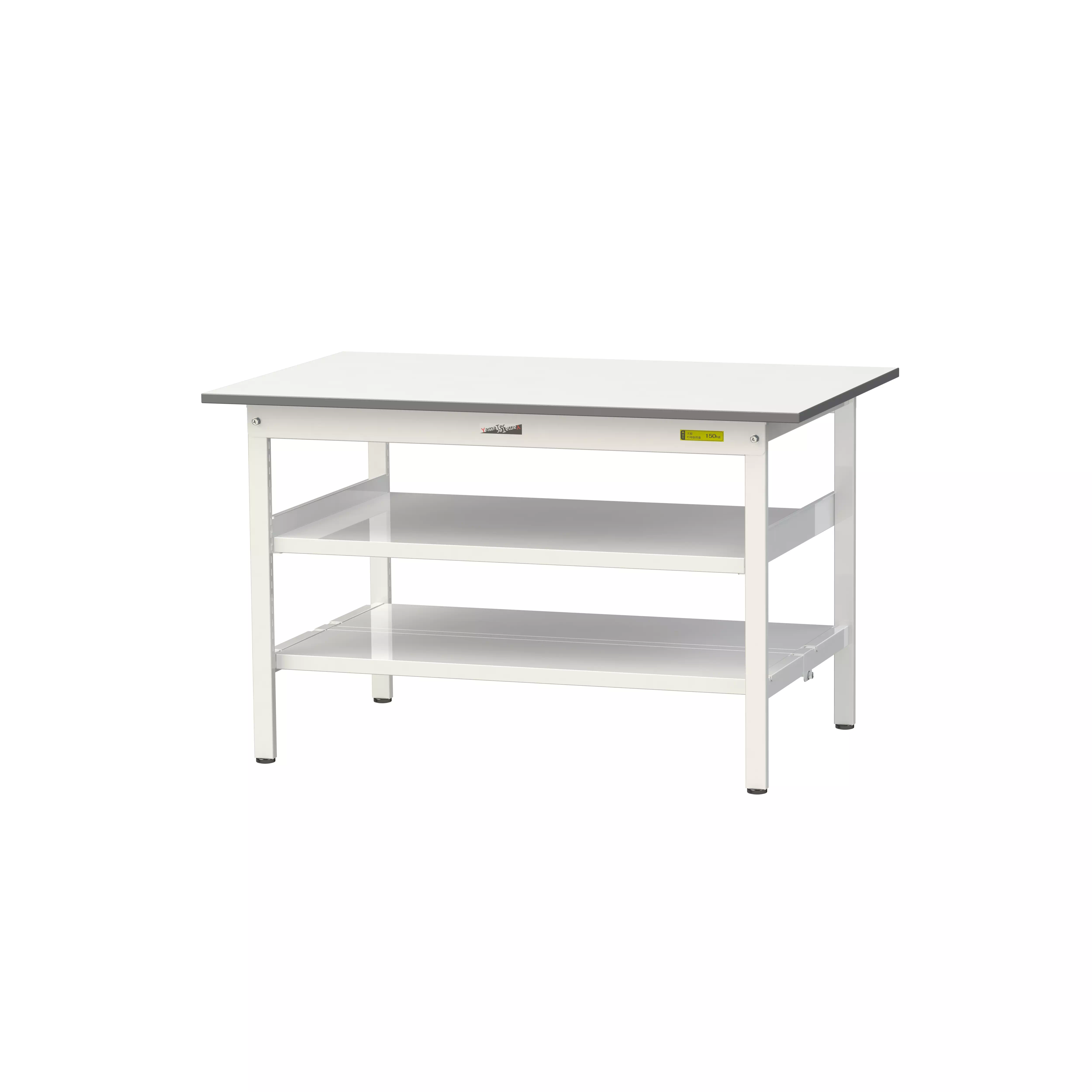150シリーズ 固定式 中間棚付 H740mm(下段全面棚板)