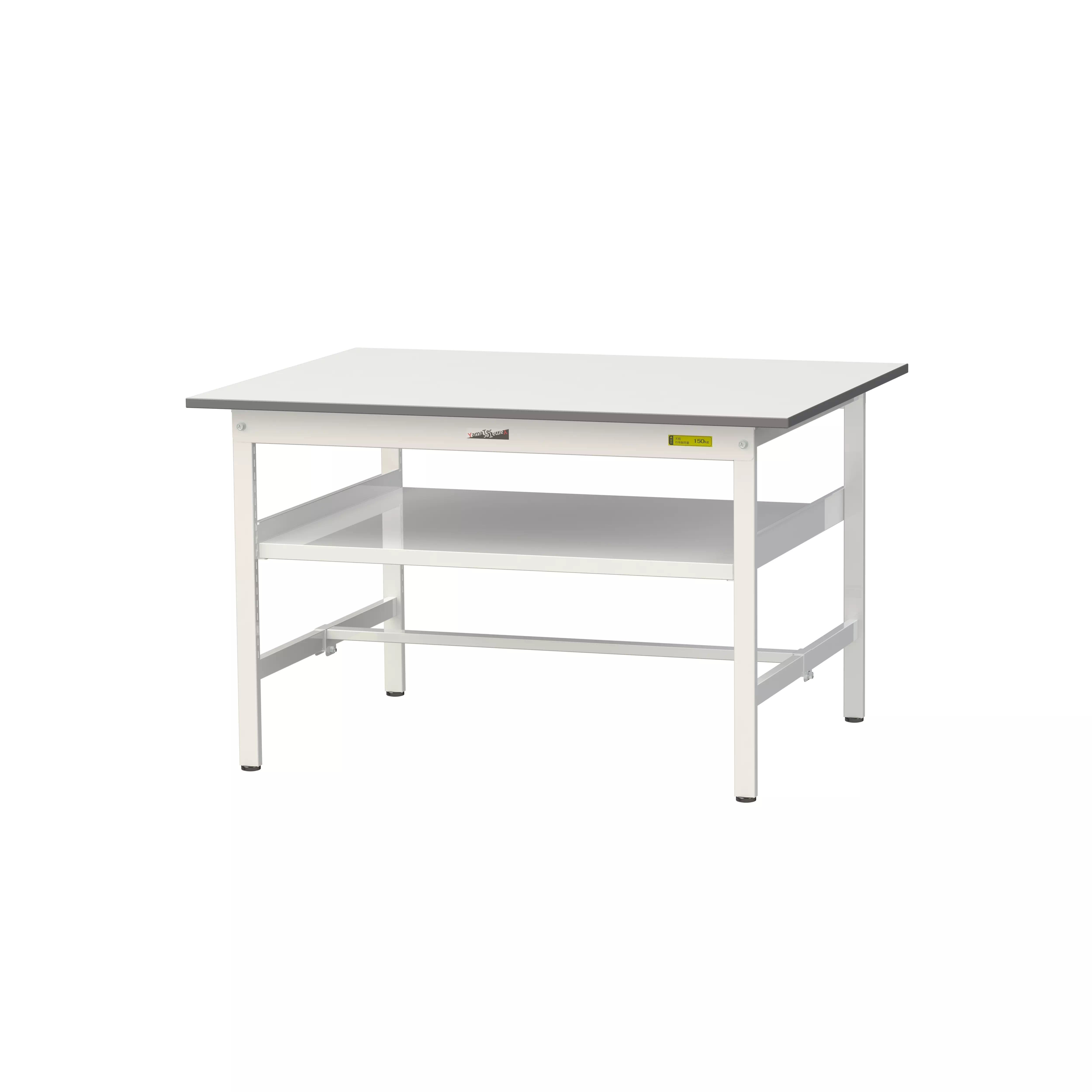 150シリーズ 固定式 中間棚付 H740mm(下段棚板なし)