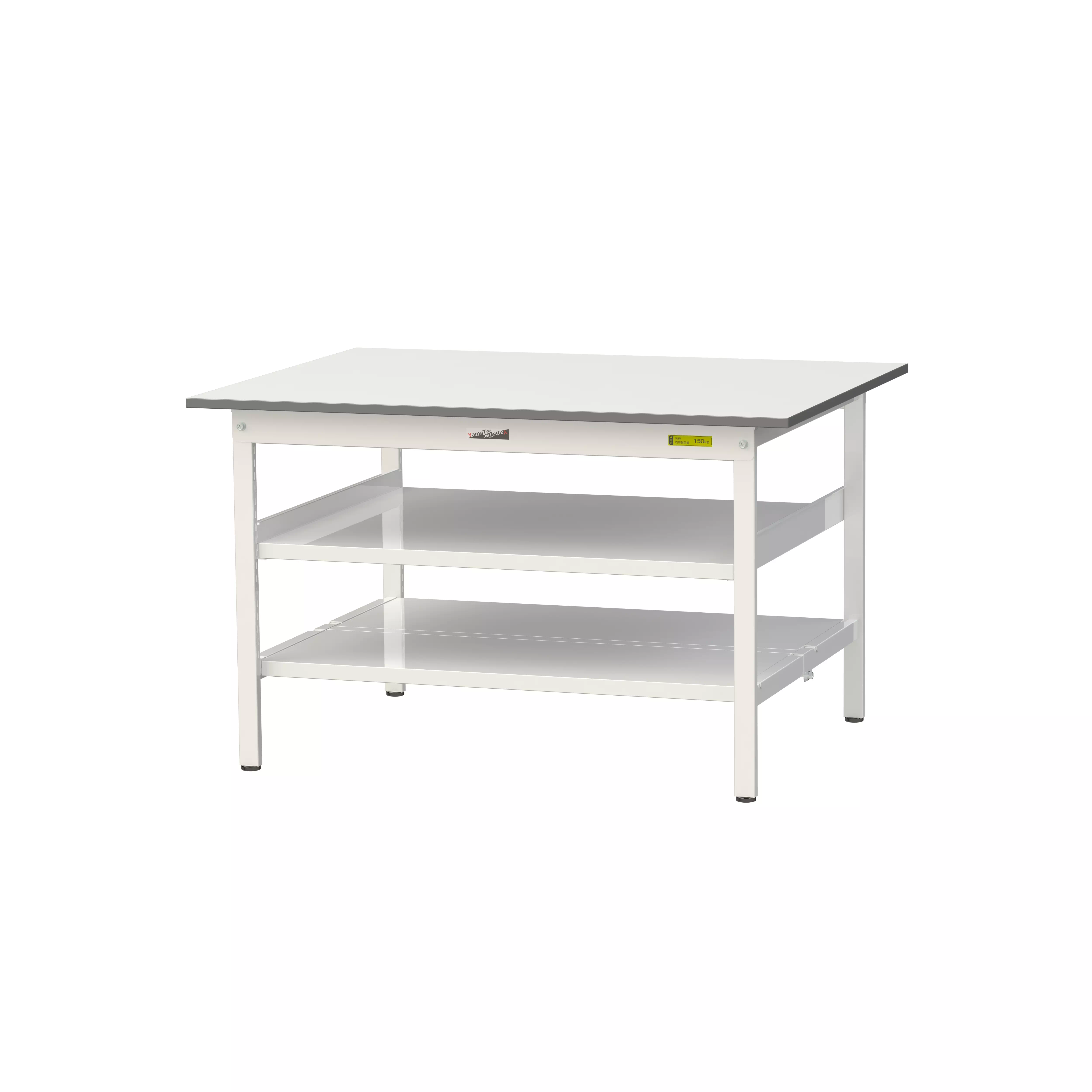 150シリーズ 固定式 中間棚付 H740mm(下段全面棚板)