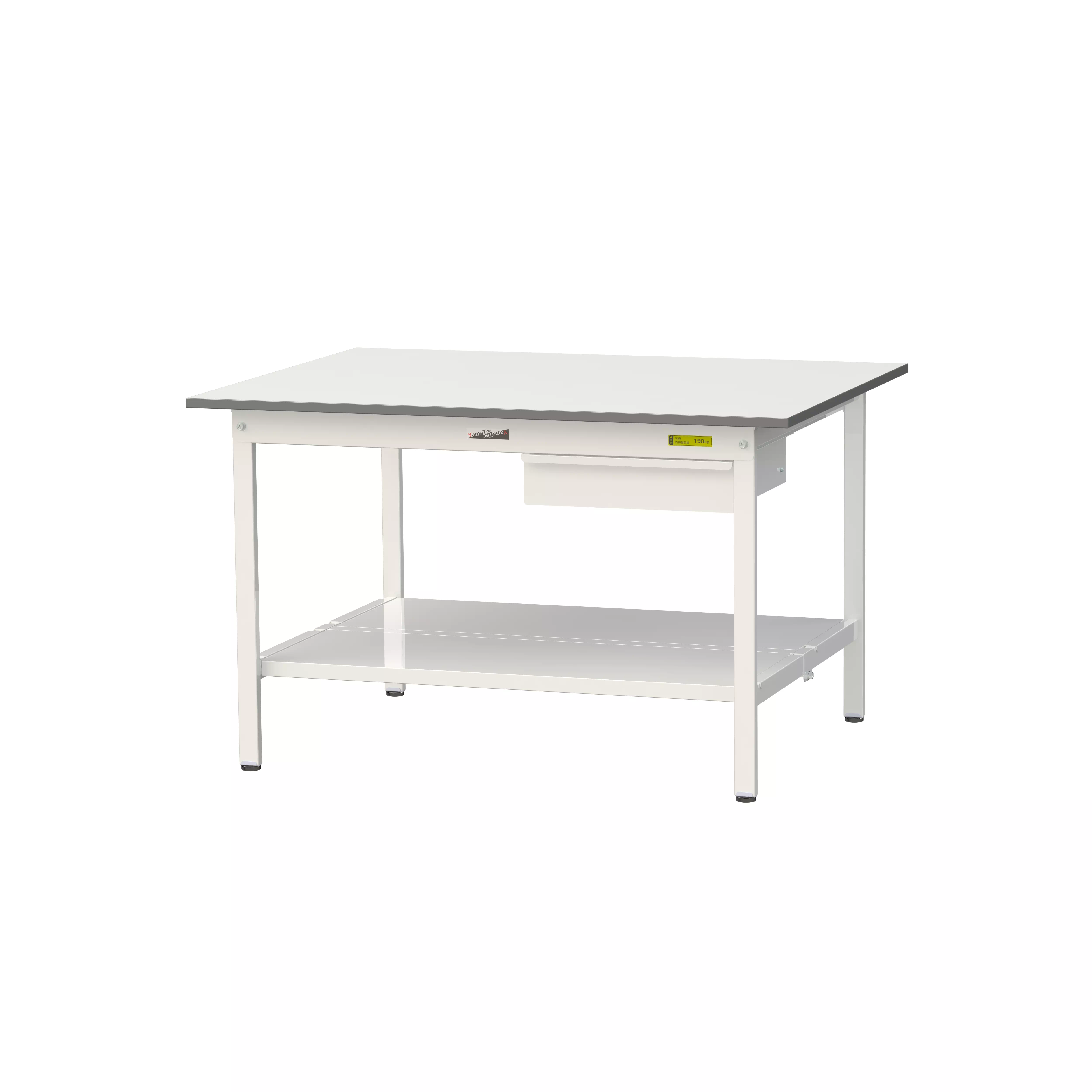 150シリーズ 固定式 キャビネット付 H740mm(全面棚板付)