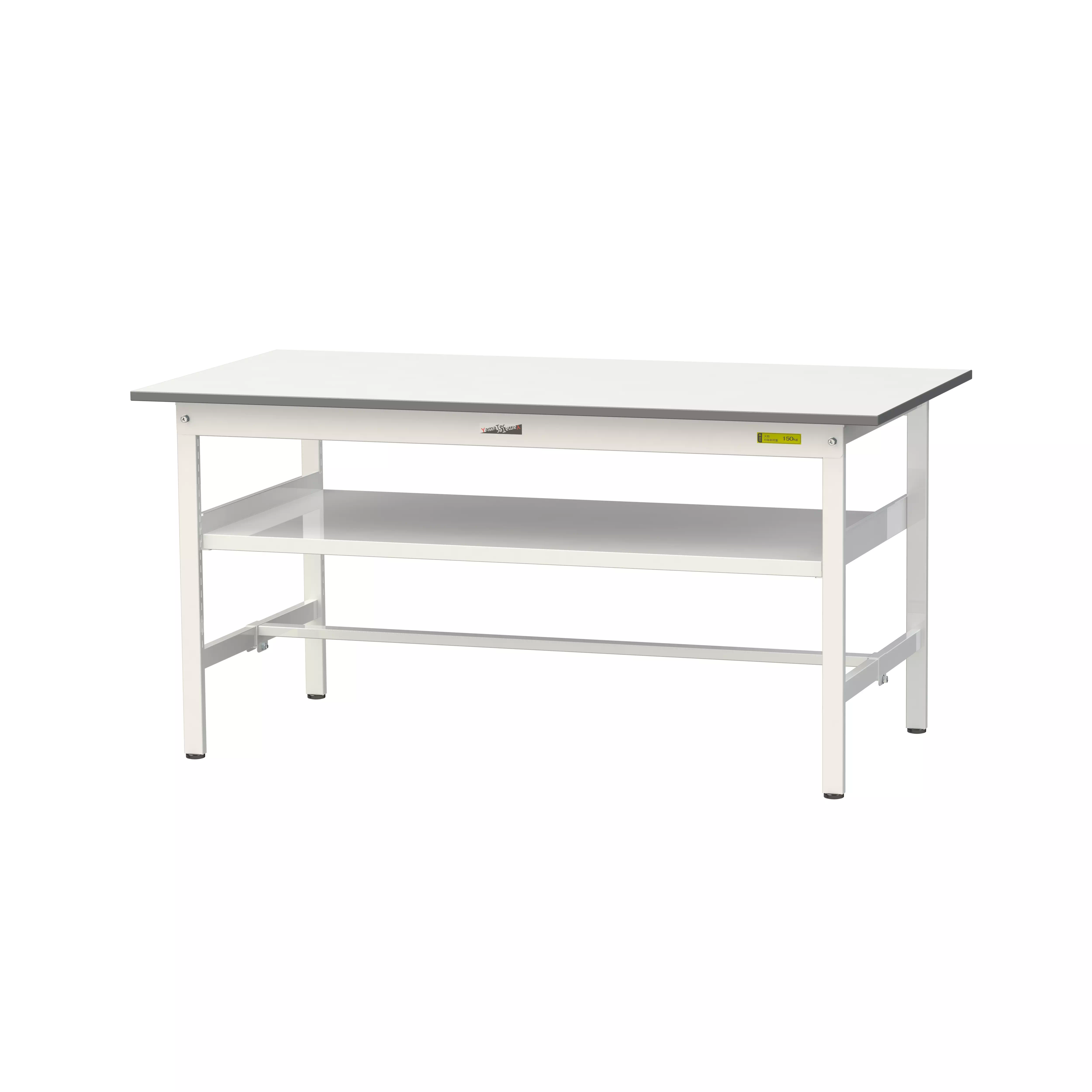 150シリーズ 固定式 中間棚付 H740mm（下段棚板なし）