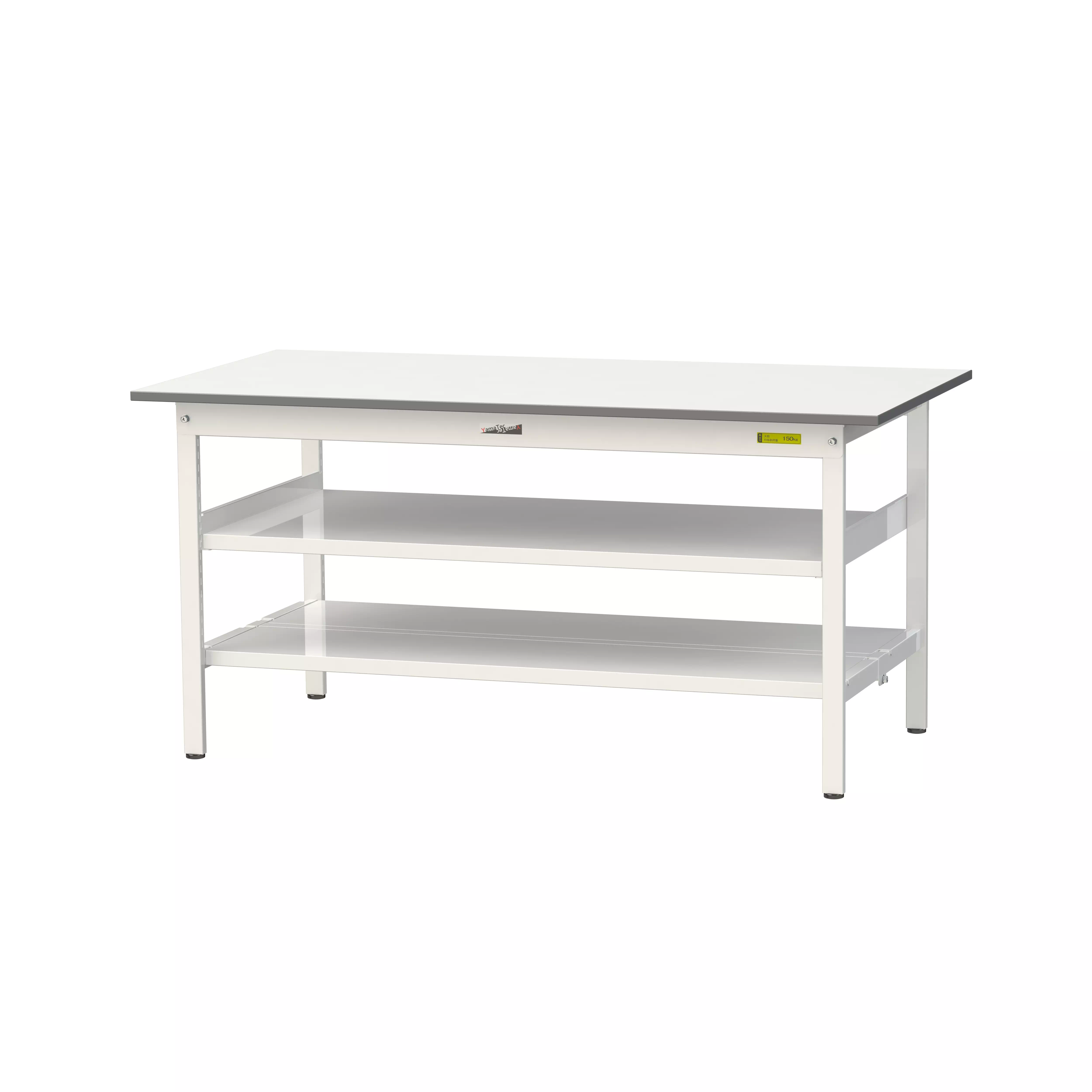 150シリーズ 固定式 中間棚付 H740mm（下段全面棚板）