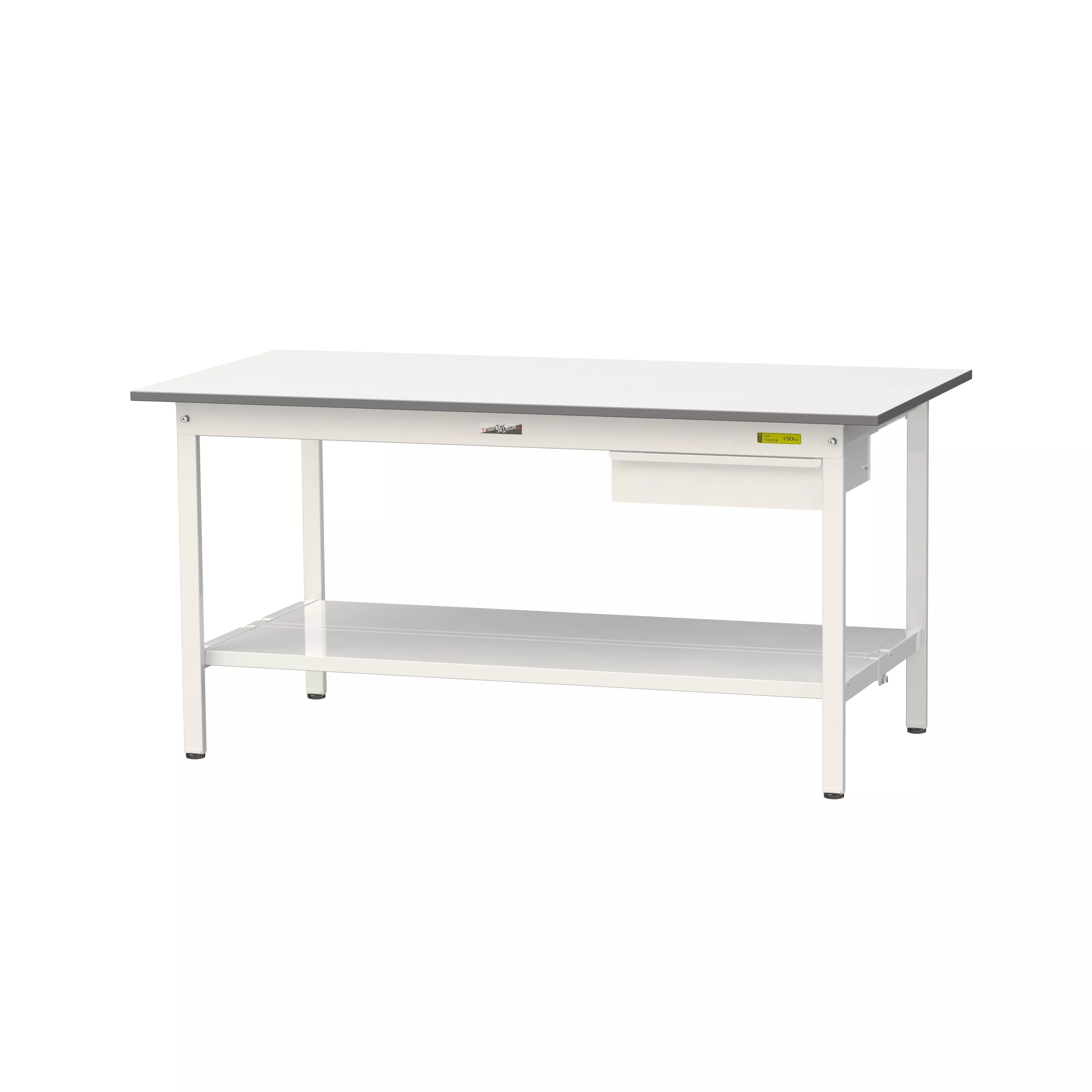 150シリーズ 固定式 キャビネット付 H740mm（全面棚板付）