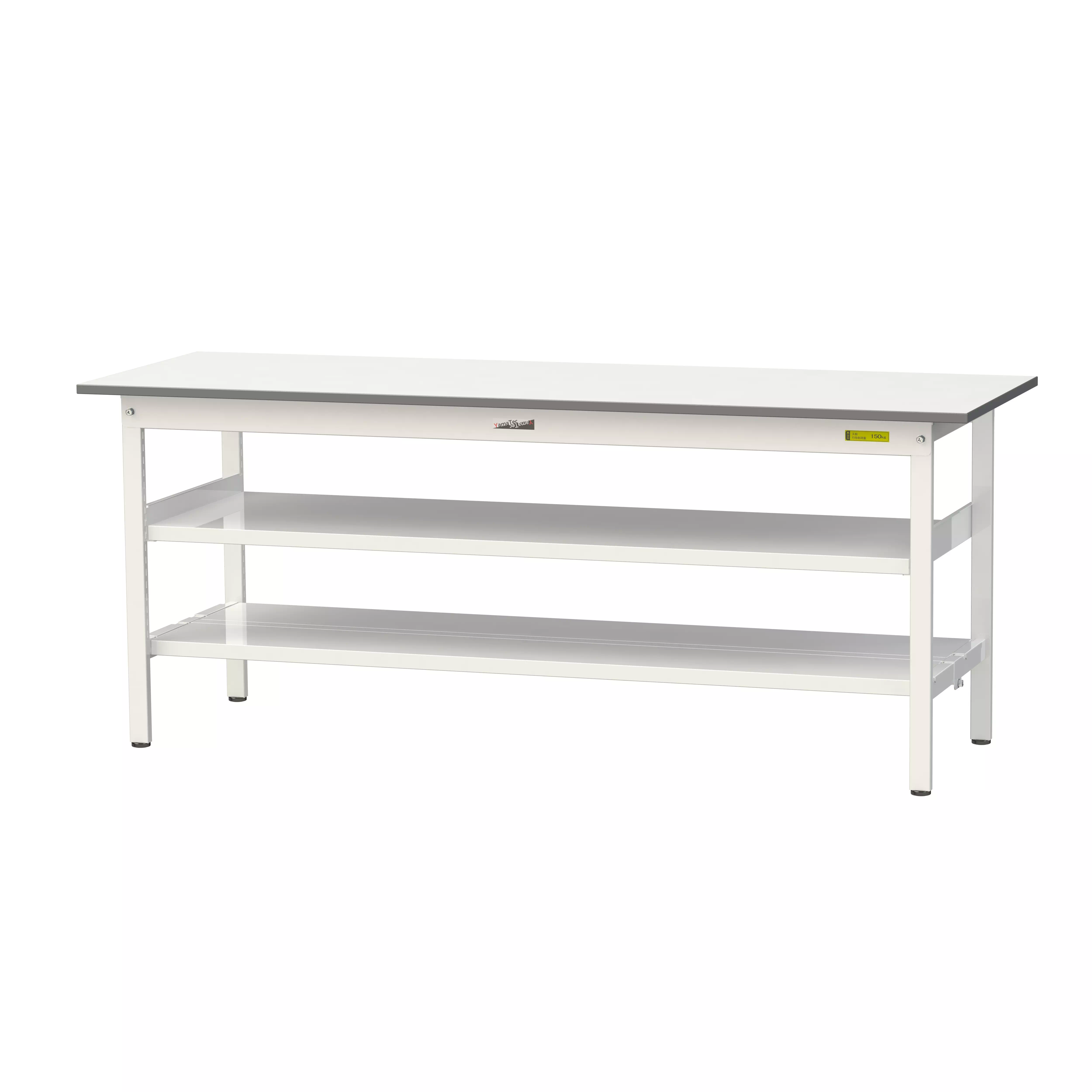 150シリーズ 固定式 中間棚付 H740mm（下段全面棚板）