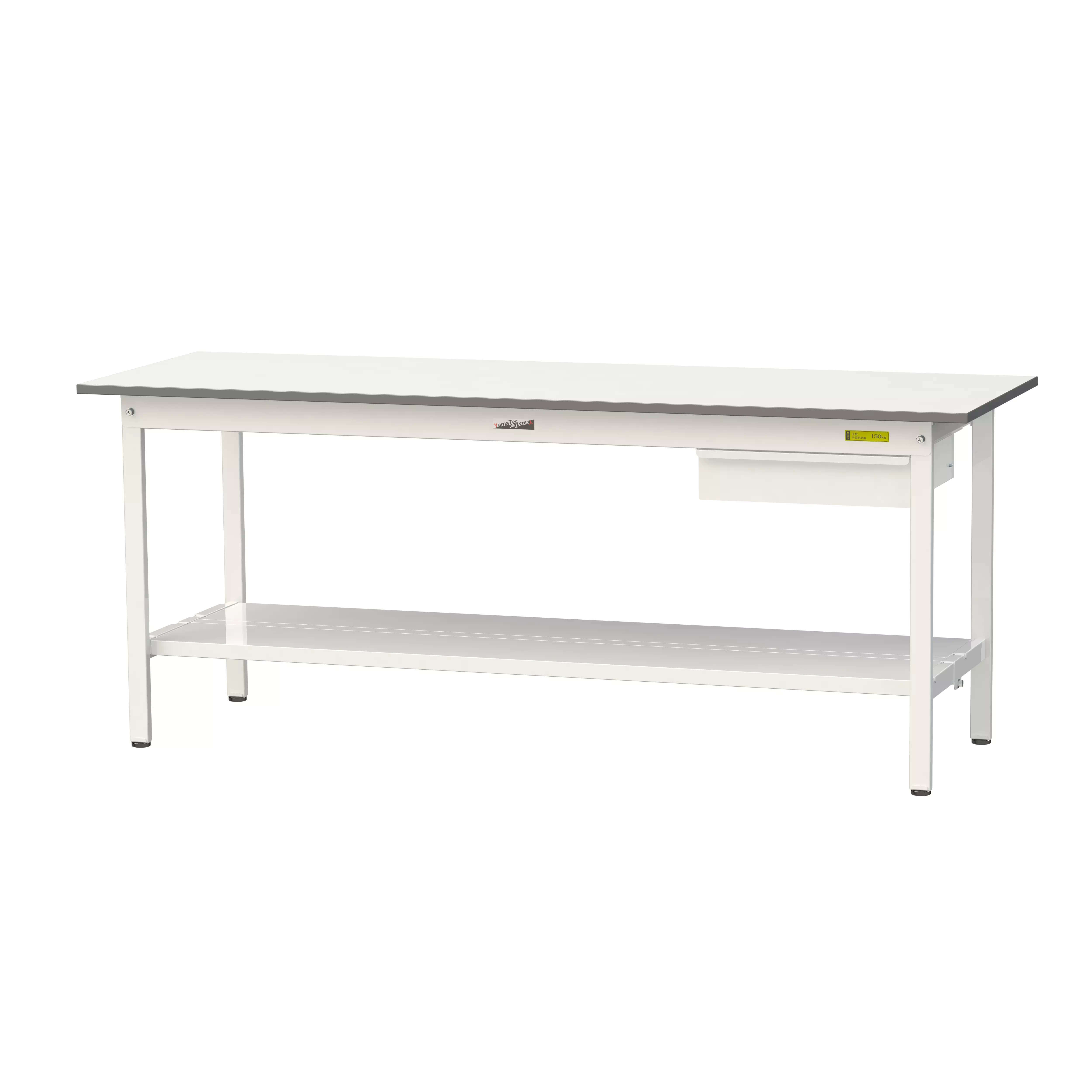 150シリーズ 固定式 キャビネット付 H740mm（全面棚板付）