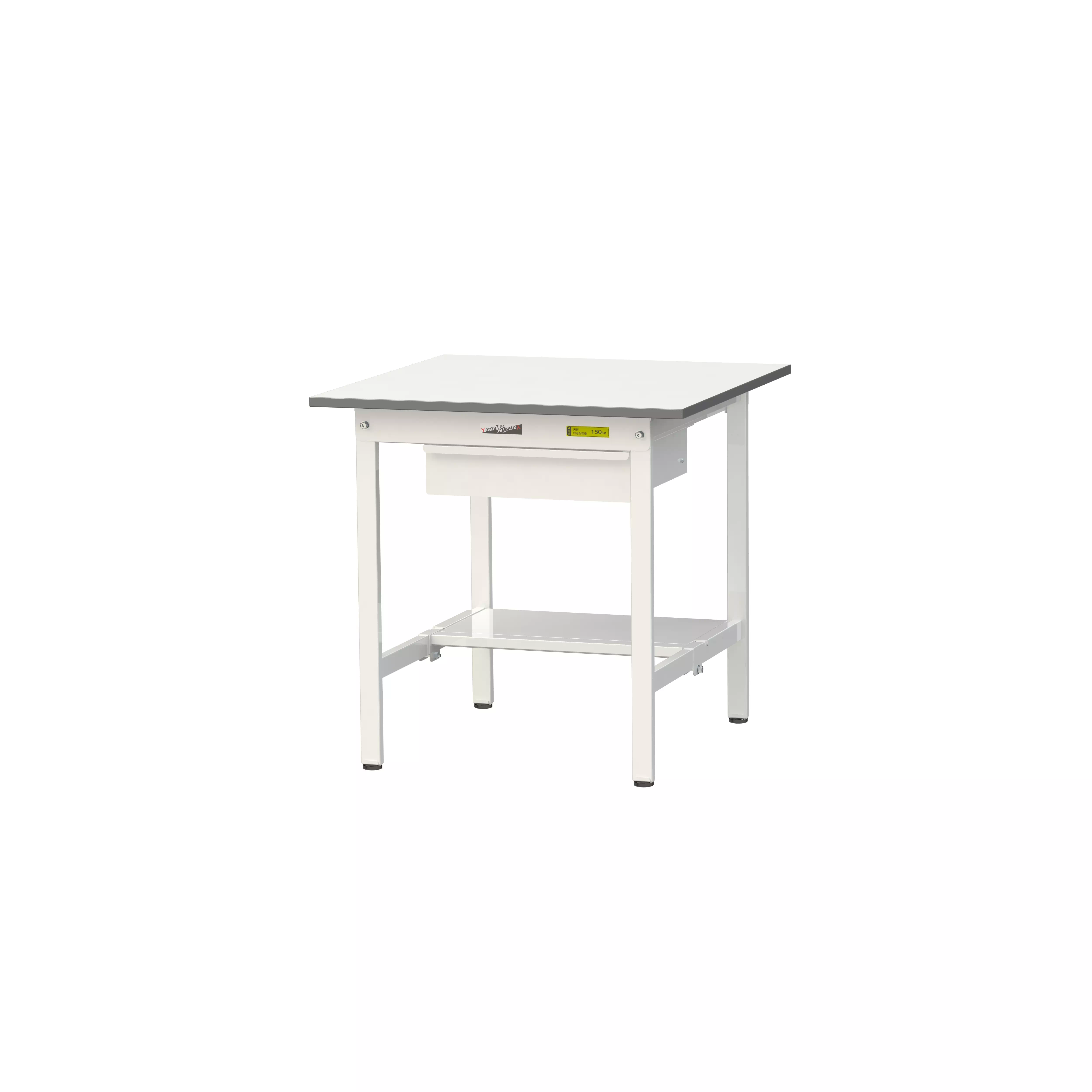 150シリーズ 固定式 キャビネット付 H740mm(半面棚板付)