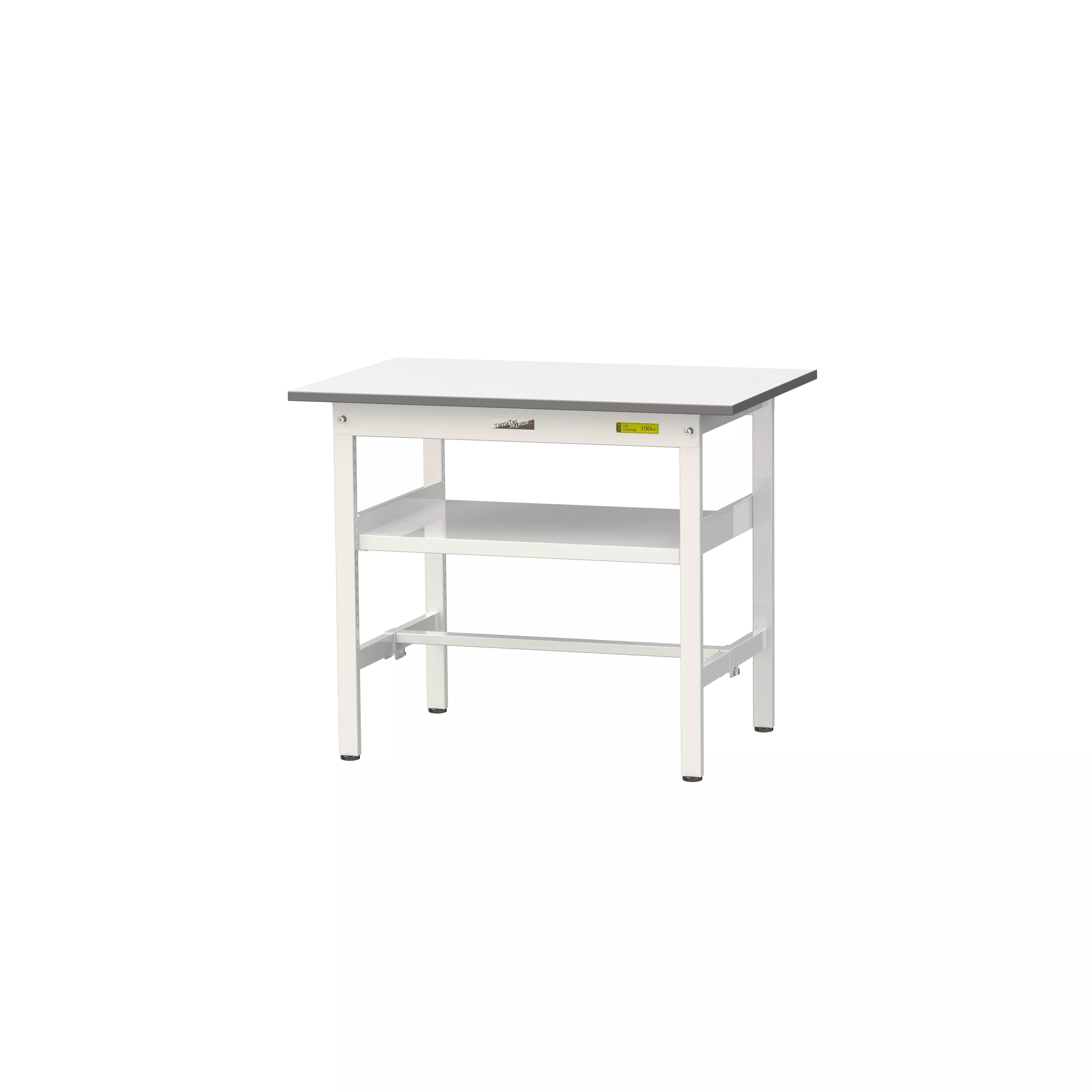 150シリーズ 固定式 中間棚付 H740mm（下段棚板なし）